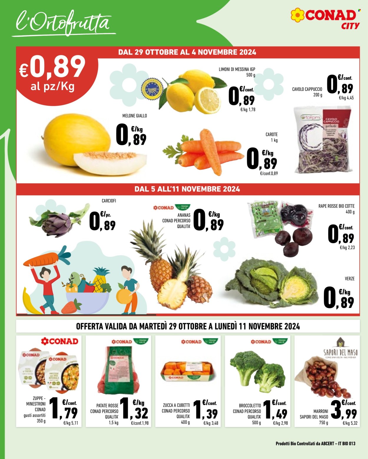 Leták Conad - 29.10.2024 - 11.11.2024. Strana 2