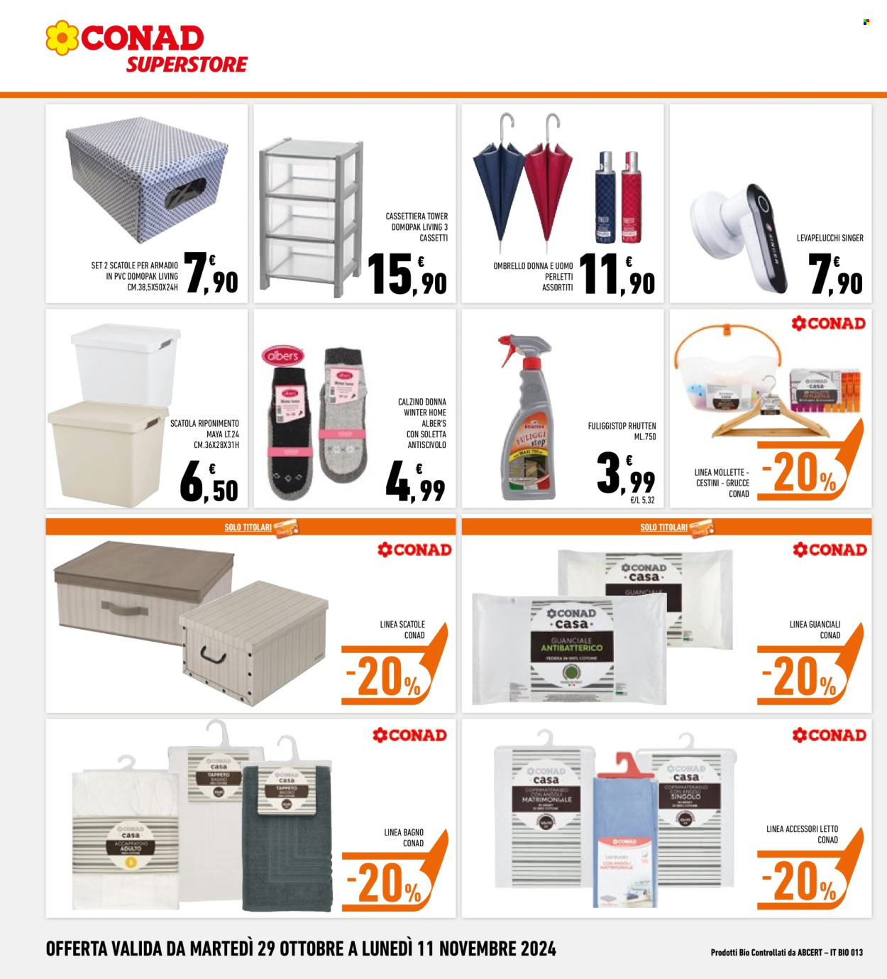 Volantino Conad Superstore - 29/10/2024 - 11/11/2024. Pagina 28
