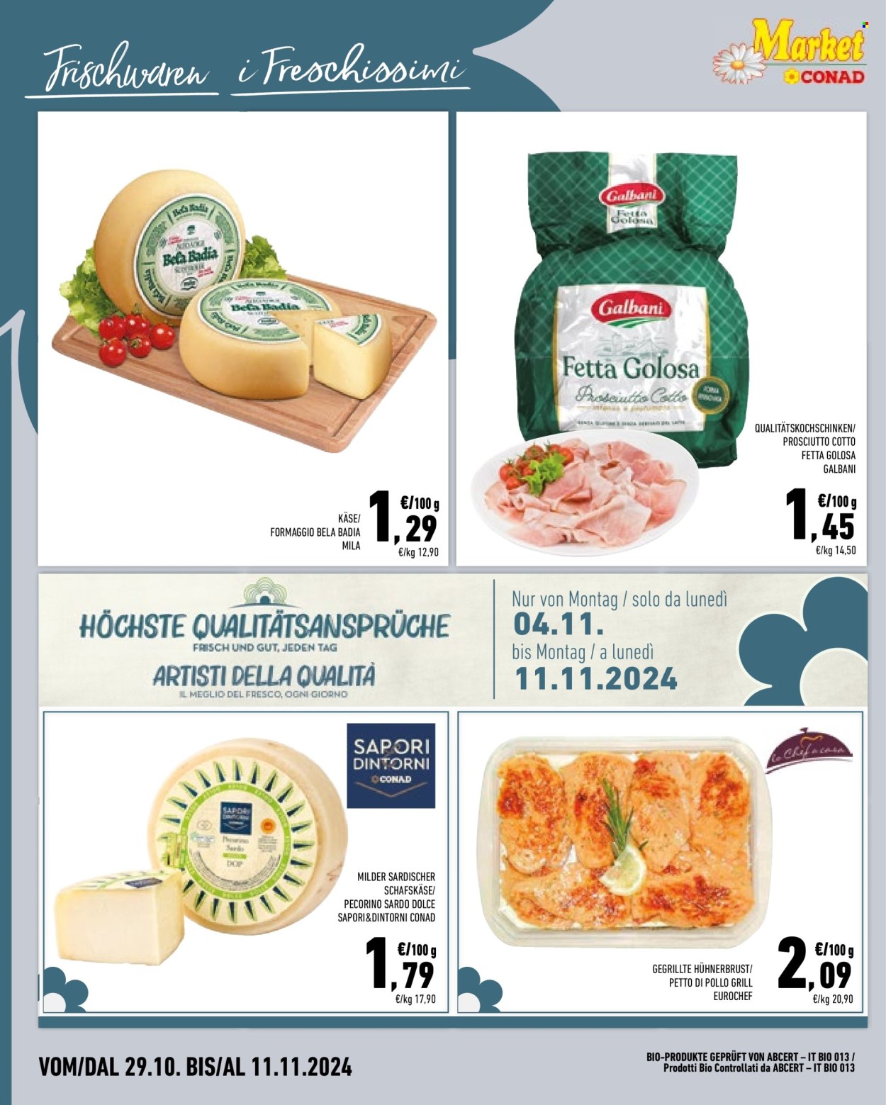 Volantino Market Conad - 29/10/2024 - 11/11/2024. Pagina 4