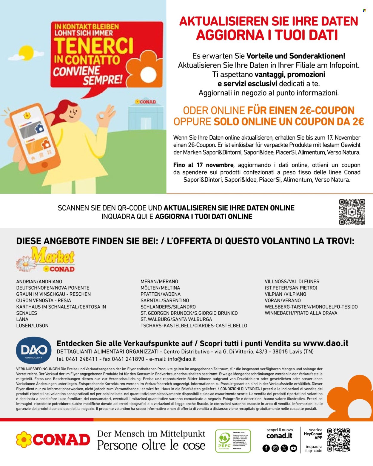 Volantino Market Conad - 29/10/2024 - 11/11/2024. Pagina 12