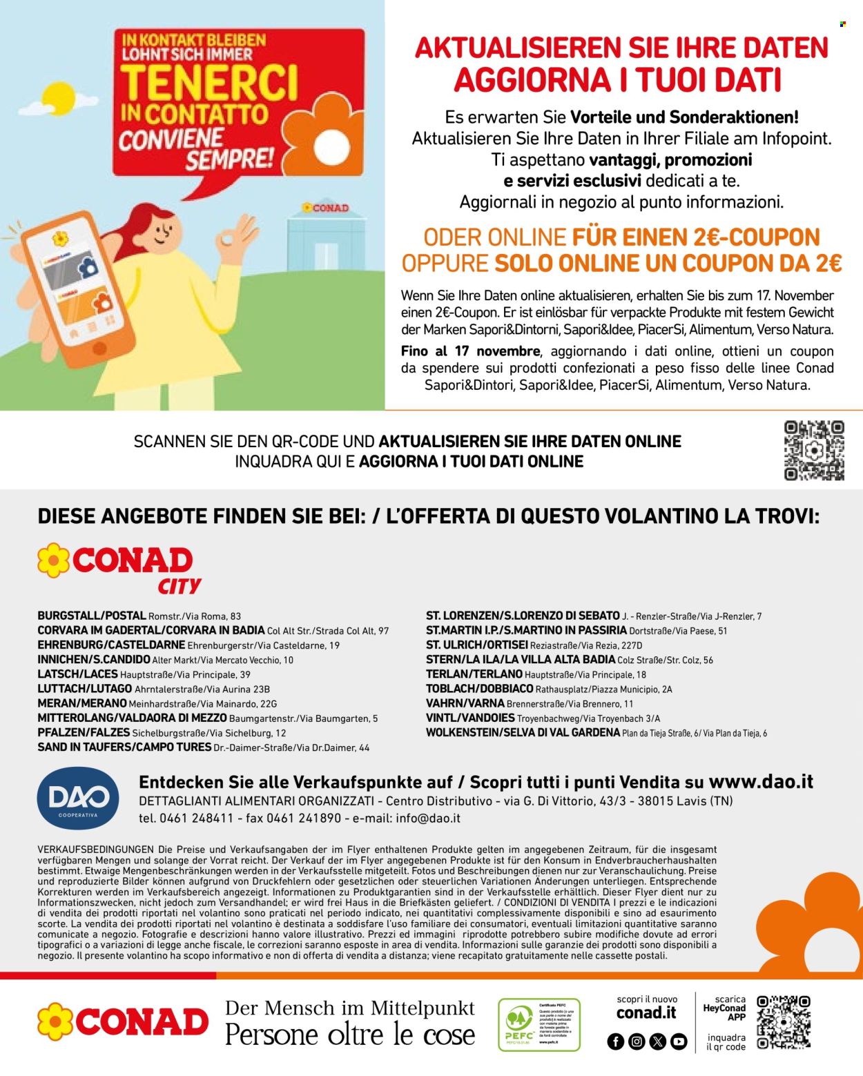 Volantino Conad City - 29/10/2024 - 11/11/2024. Pagina 20