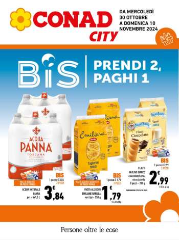 Volantino Conad City - 30/10/2024 - 10/11/2024.