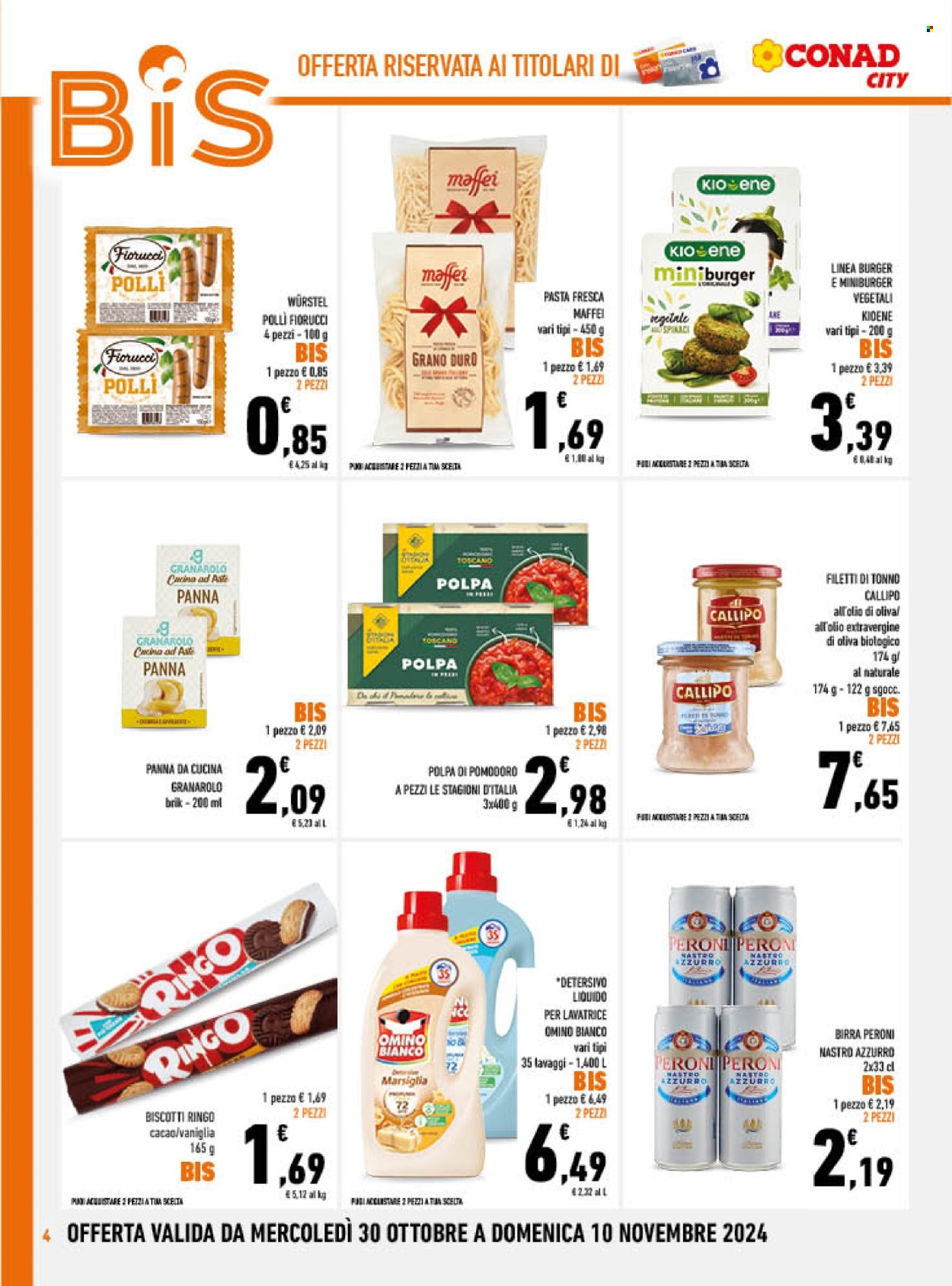 Volantino Conad City - 30/10/2024 - 10/11/2024. Pagina 4