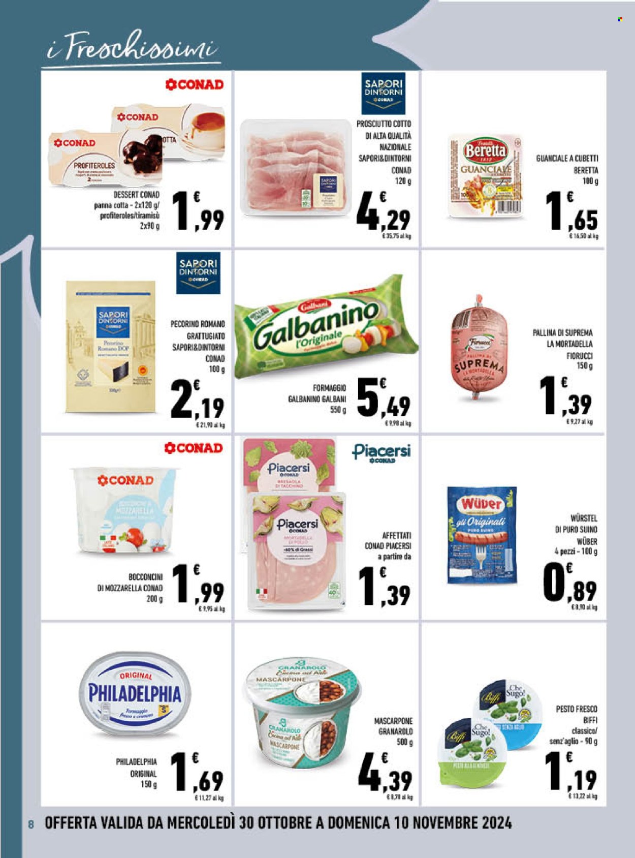 Volantino Conad City - 30/10/2024 - 10/11/2024. Pagina 8