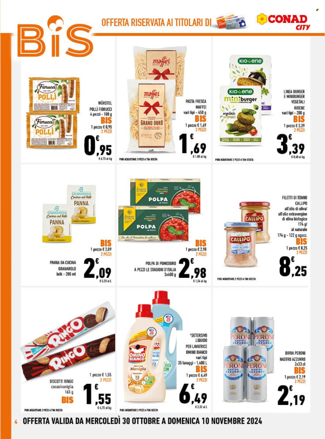 Volantino Conad - 30/10/2024 - 10/11/2024. Pagina 4