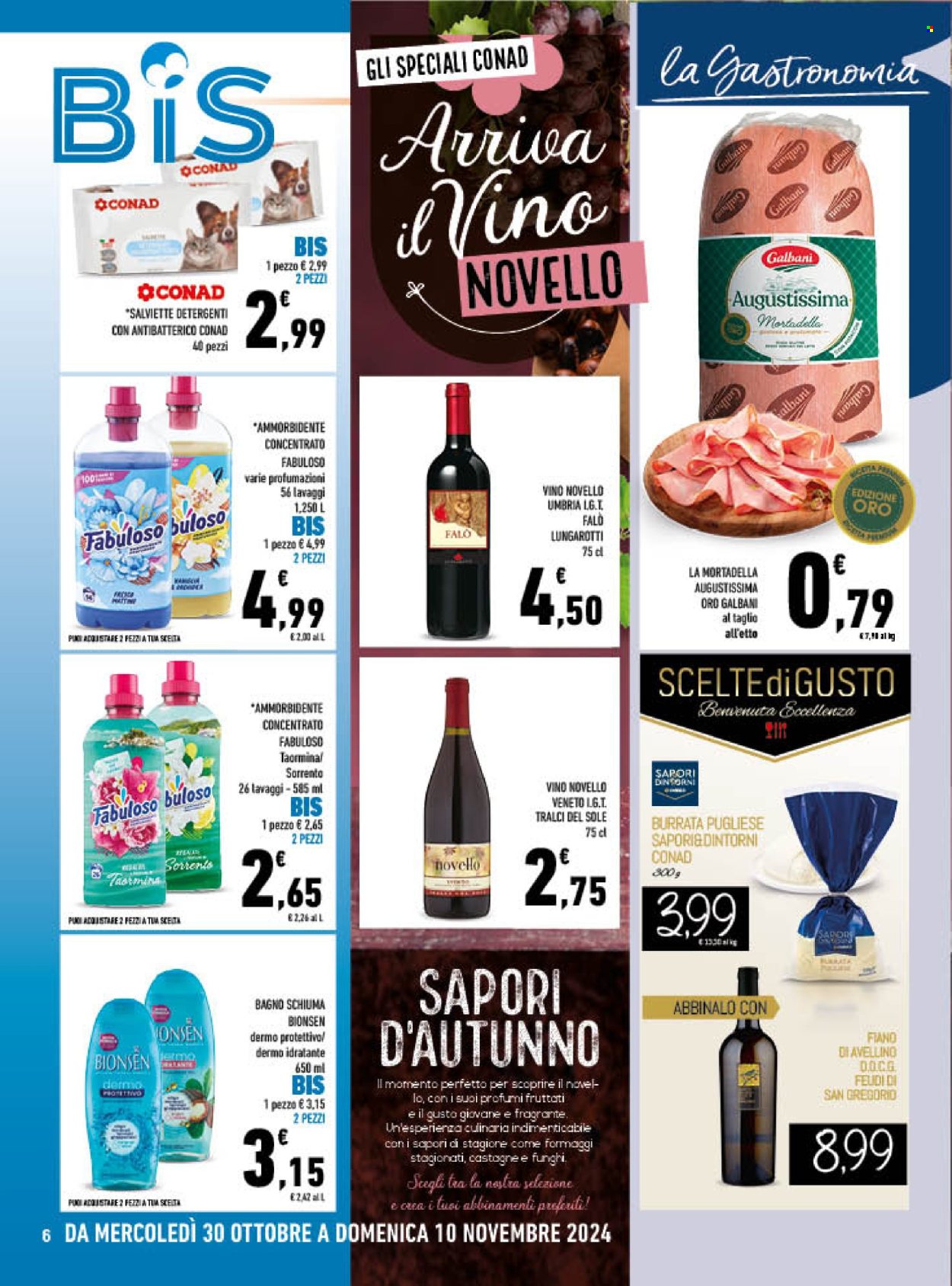 Volantino Conad - 30/10/2024 - 10/11/2024. Pagina 6