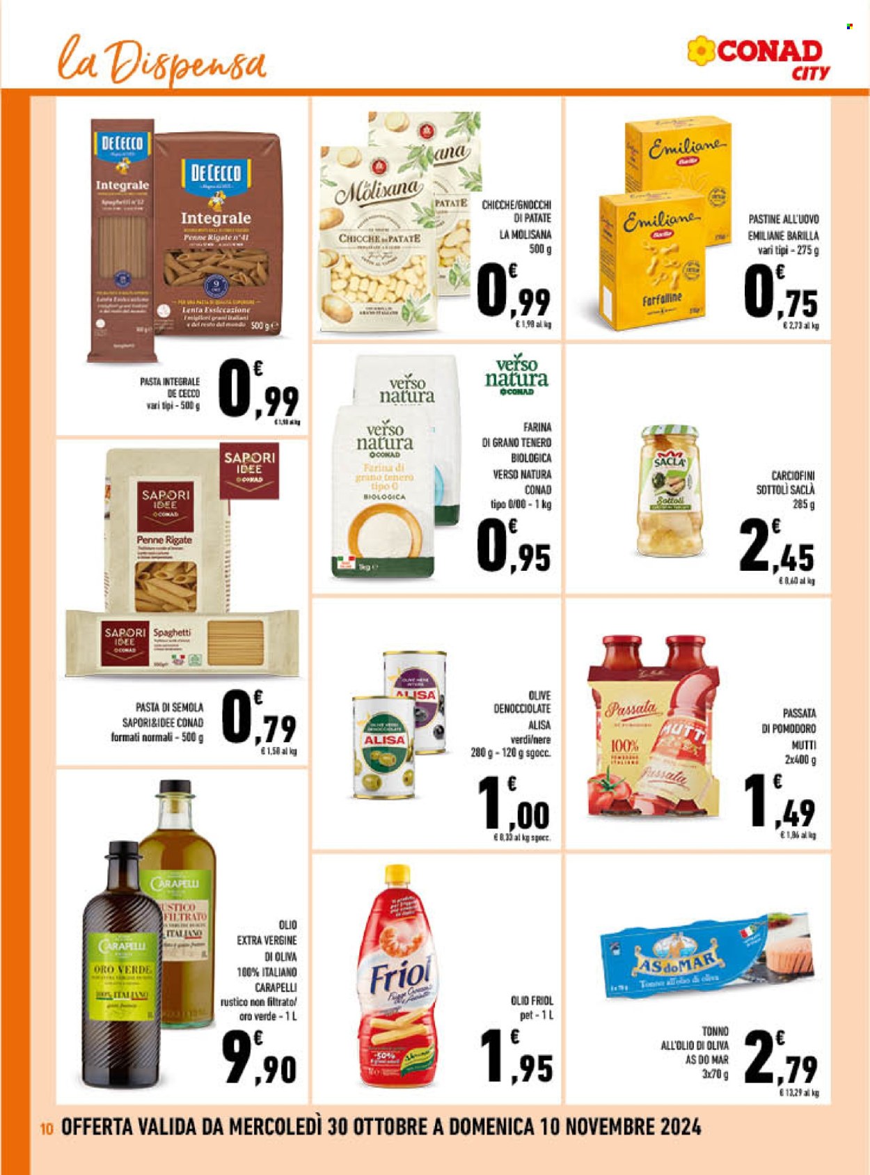 Volantino Conad - 30/10/2024 - 10/11/2024. Pagina 10