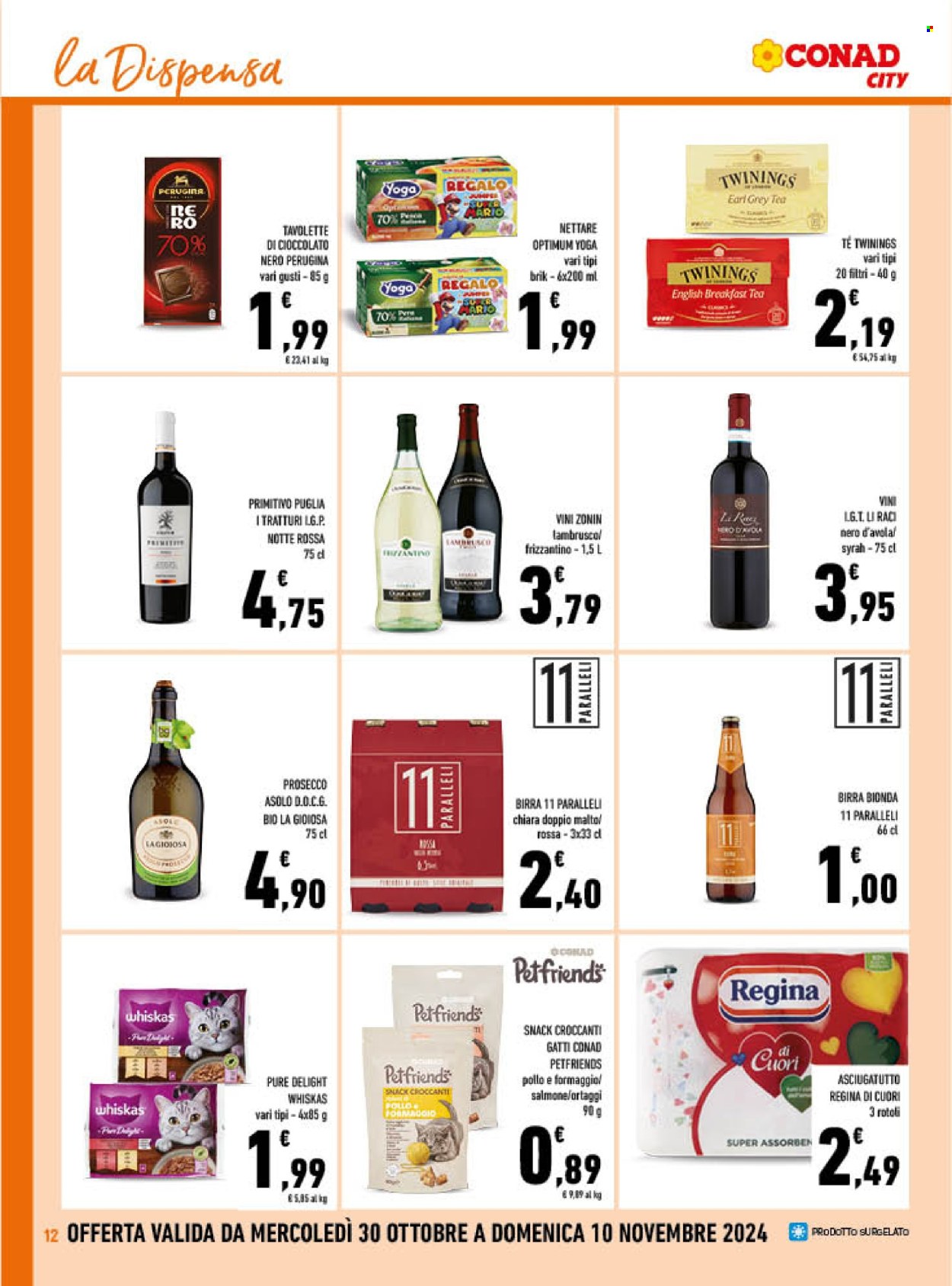 Volantino Conad - 30/10/2024 - 10/11/2024. Pagina 12