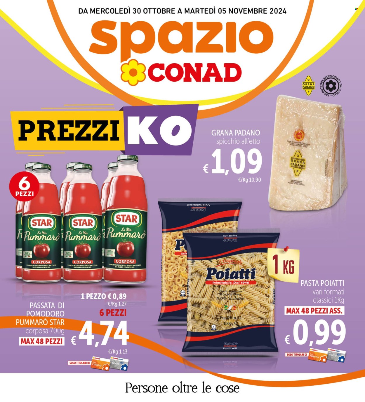 Leták Spazio Conad - 30.10.2024 - 5.11.2024. Strana 1