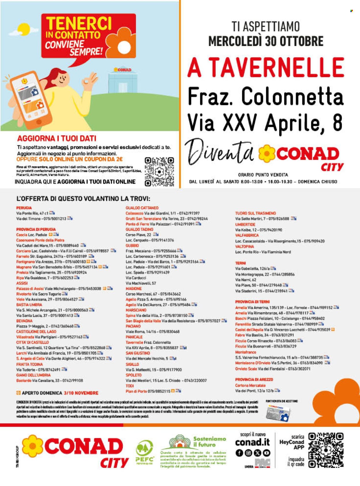 Volantino Conad - 30/10/2024 - 10/11/2024. Pagina 16