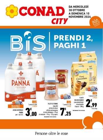 Volantino Conad City - 30/10/2024 - 10/11/2024.