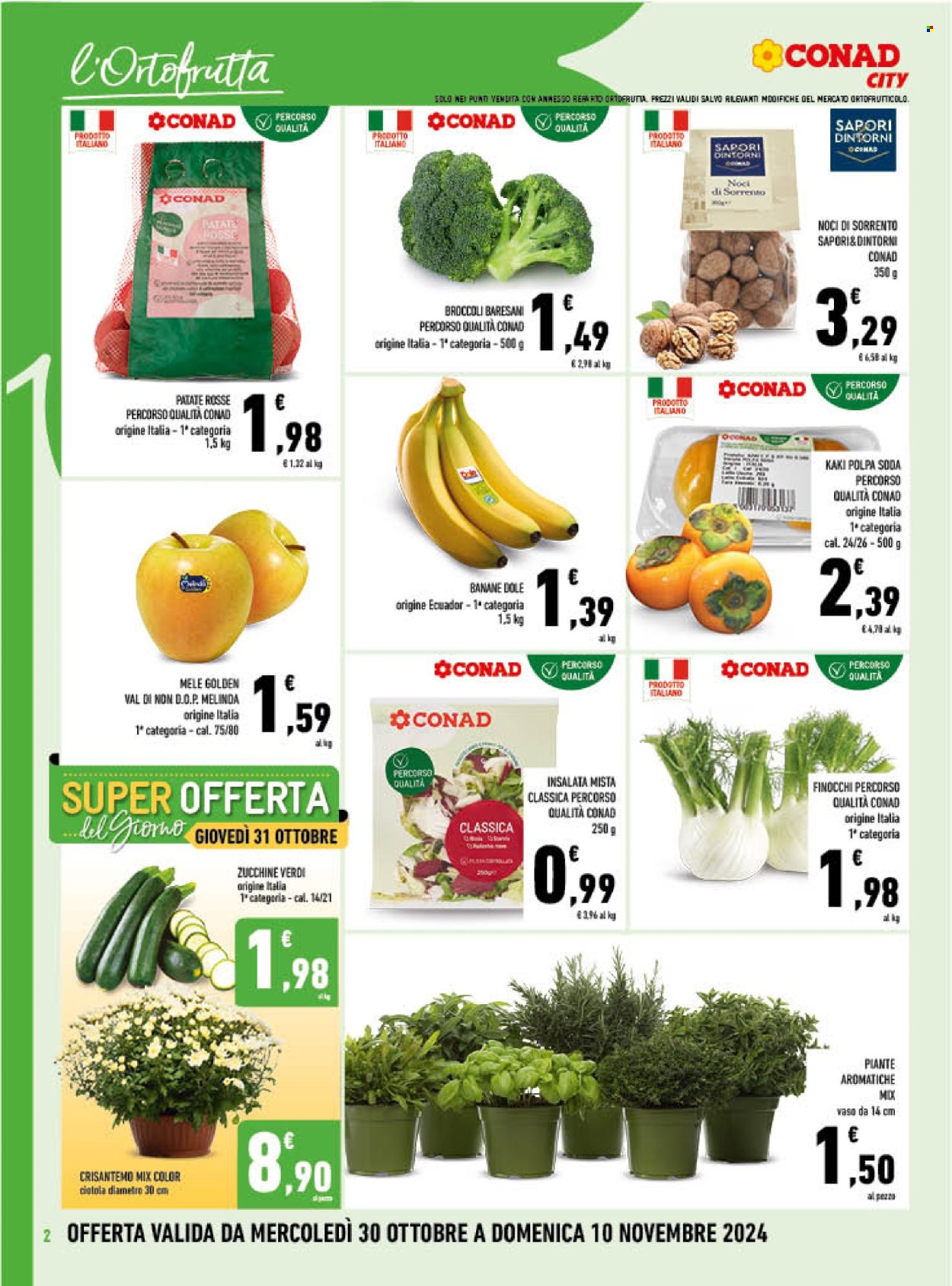 Leták Conad - 30.10.2024 - 10.11.2024. Strana 2