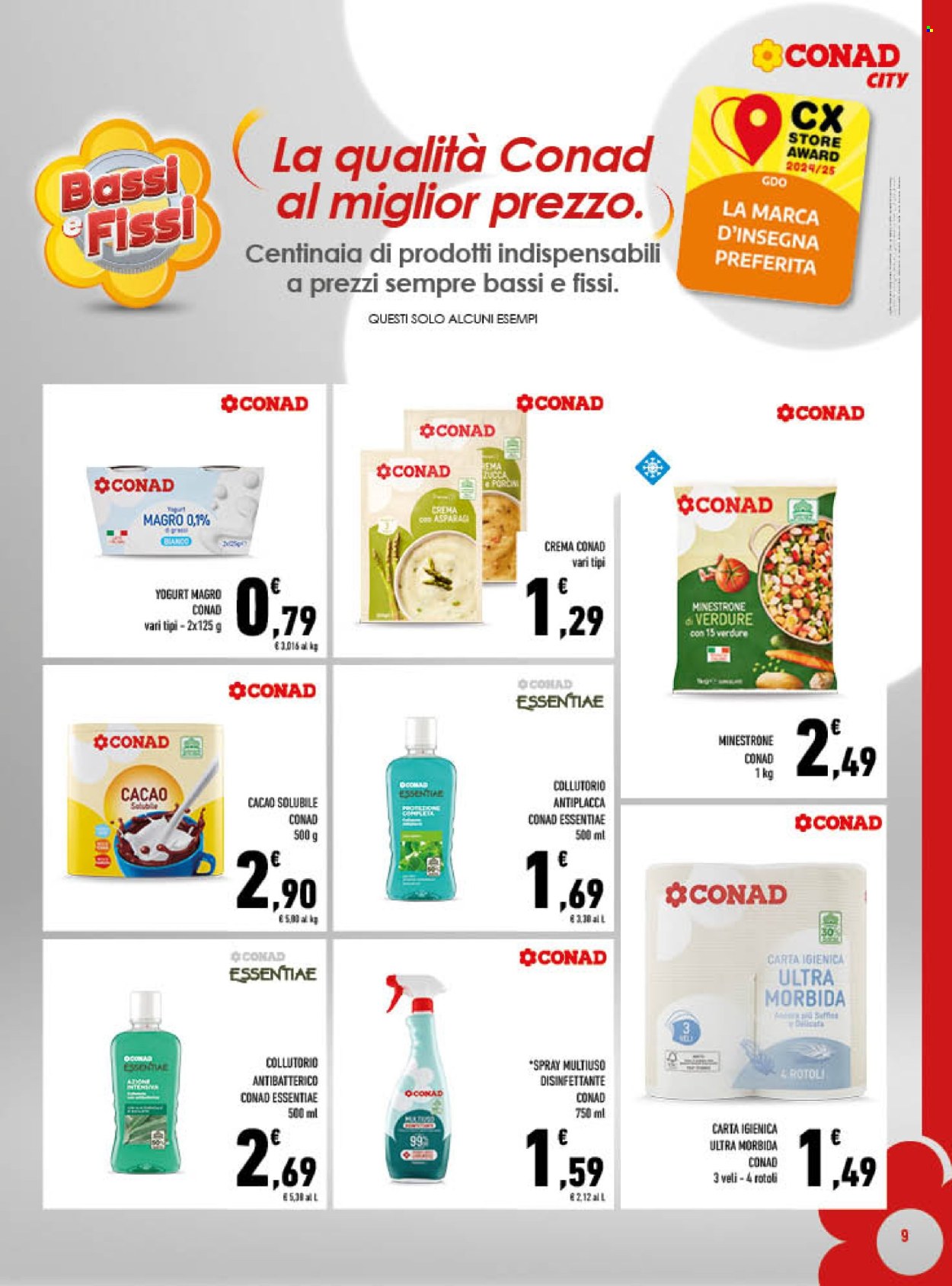 Volantino Conad - 30/10/2024 - 10/11/2024. Pagina 9