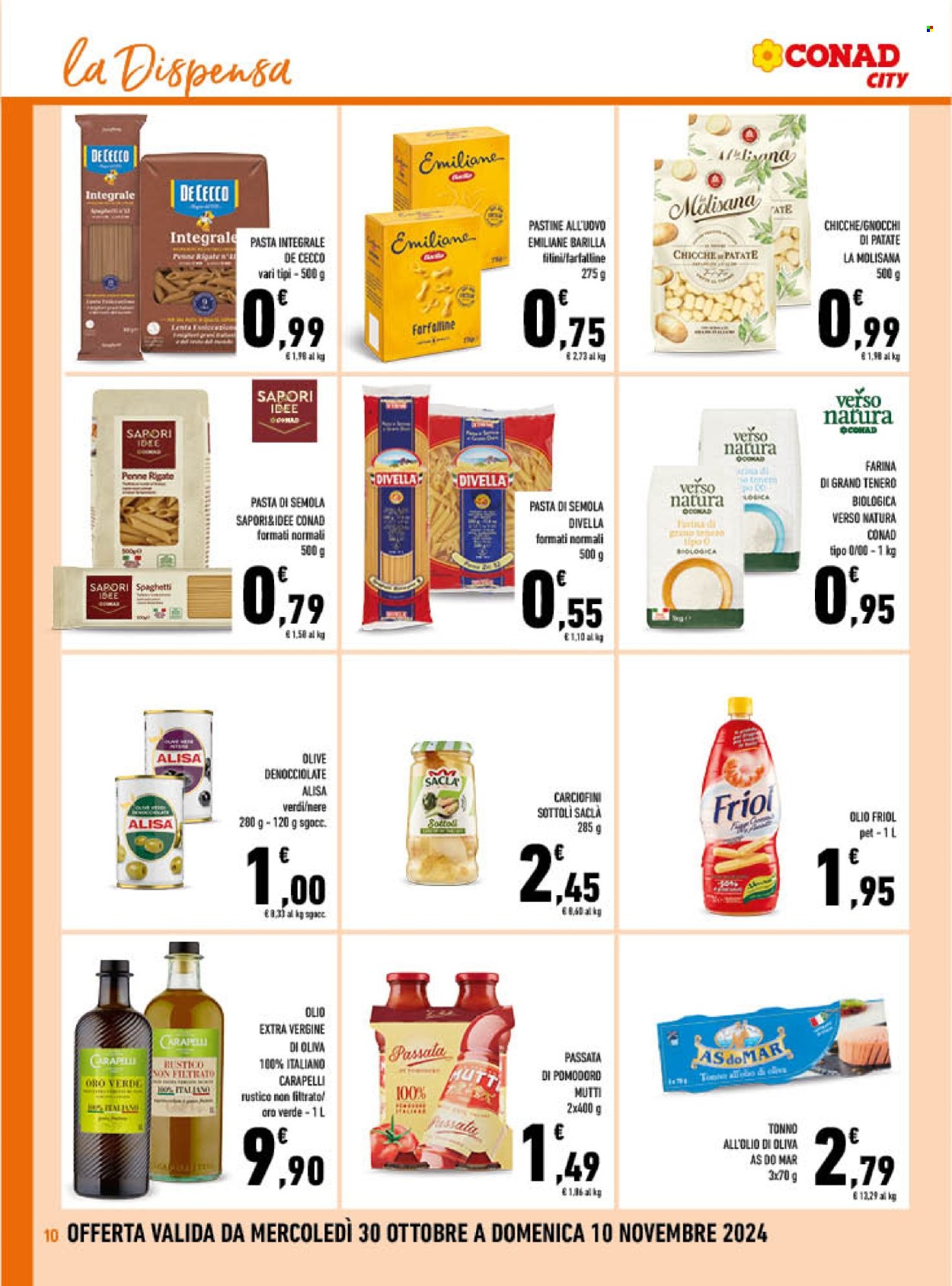 Volantino Conad City - 30/10/2024 - 10/11/2024. Pagina 10