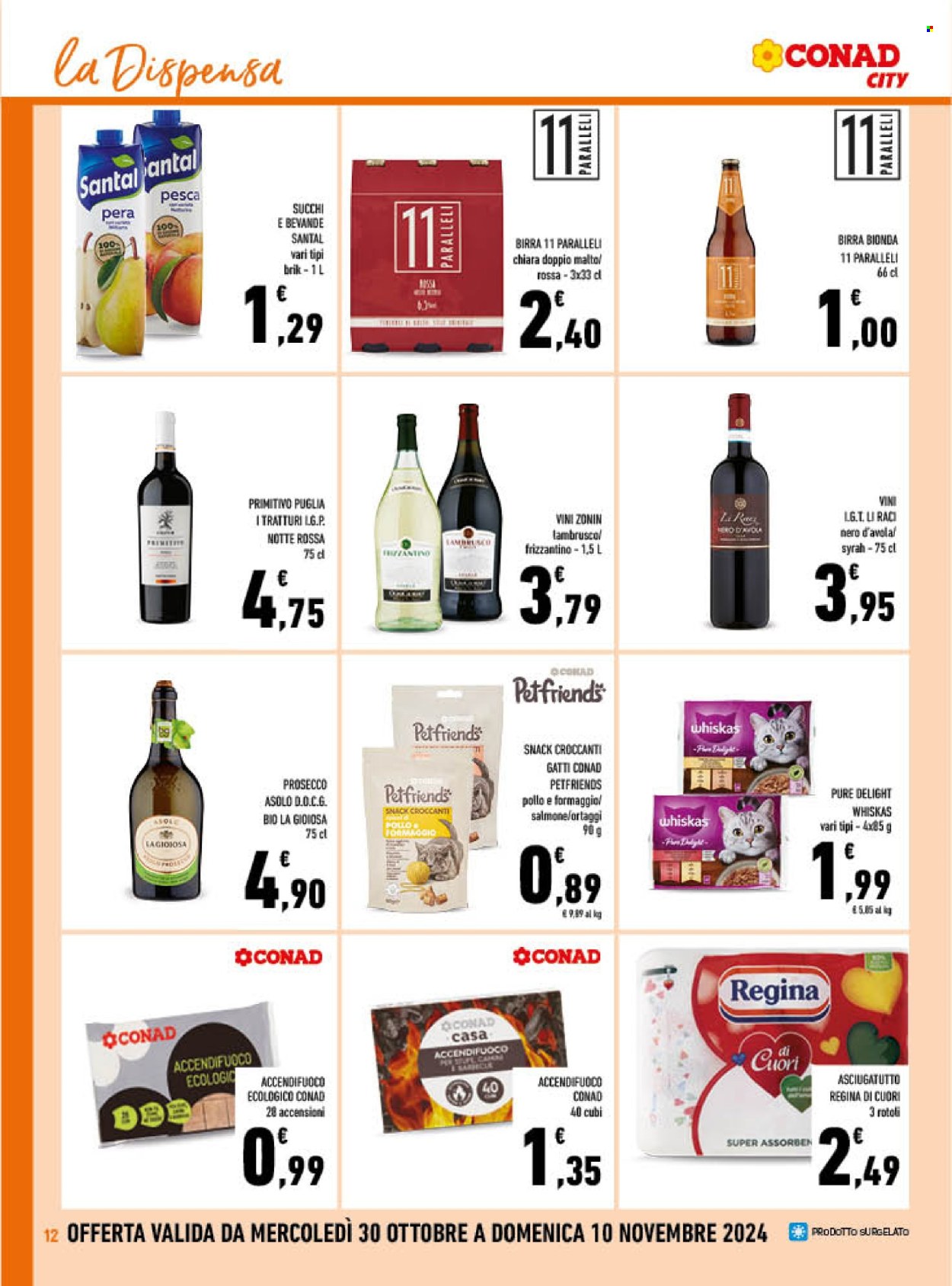 Volantino Conad - 30/10/2024 - 10/11/2024. Pagina 12