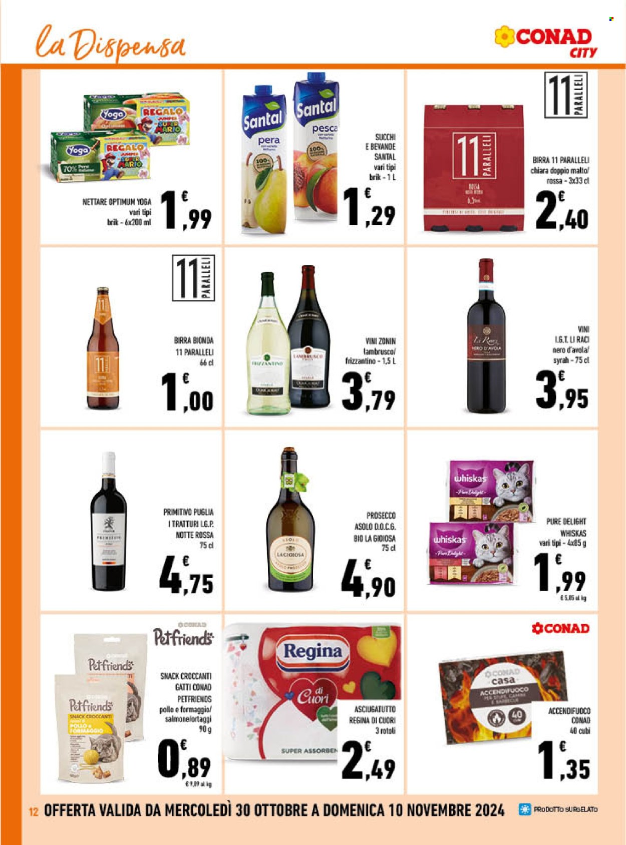 Volantino Conad City - 30/10/2024 - 10/11/2024. Pagina 12