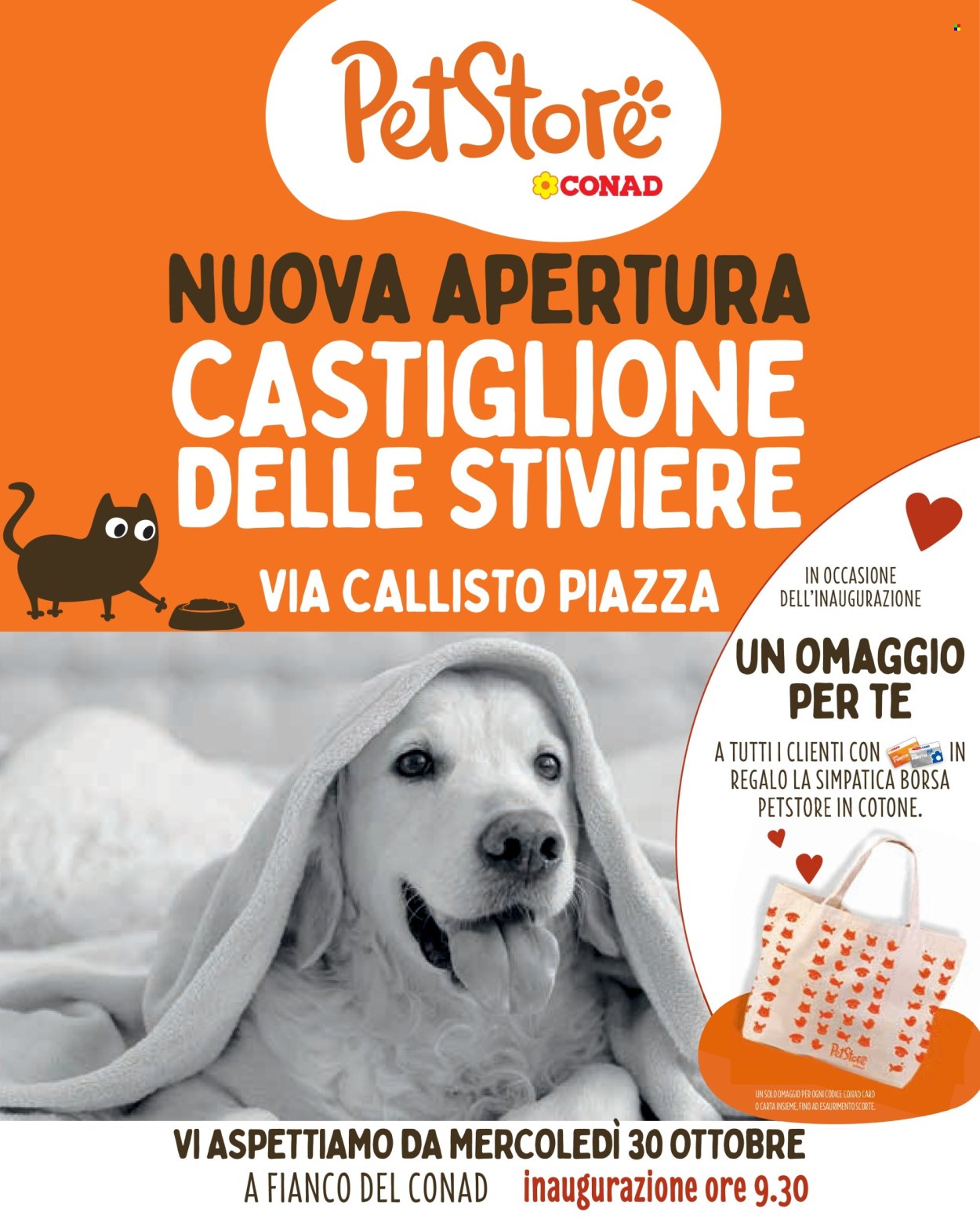 Volantino Pet Store Conad - 30/10/2024 - 12/11/2024. Pagina 1
