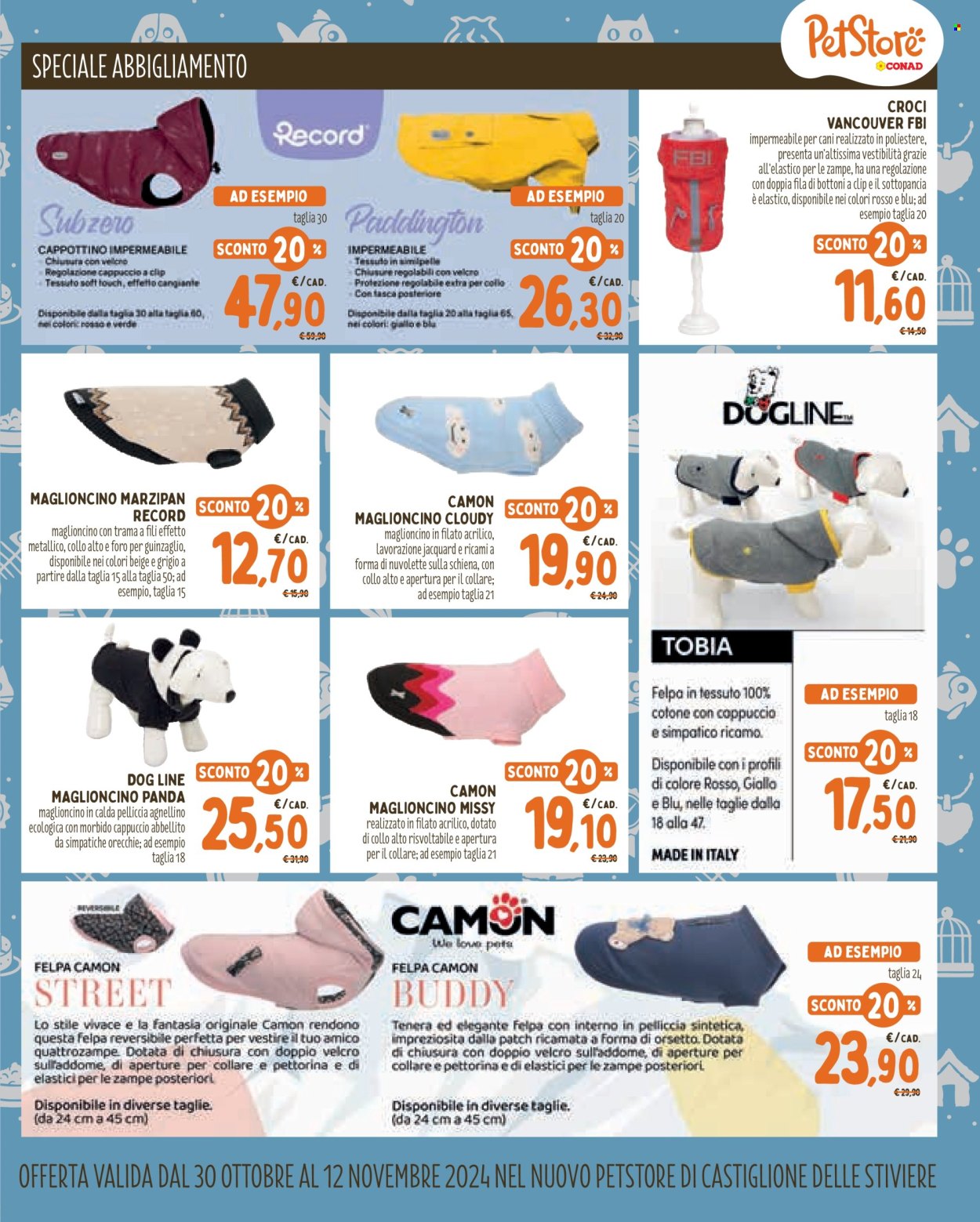 Volantino Pet Store Conad - 30/10/2024 - 12/11/2024. Pagina 7