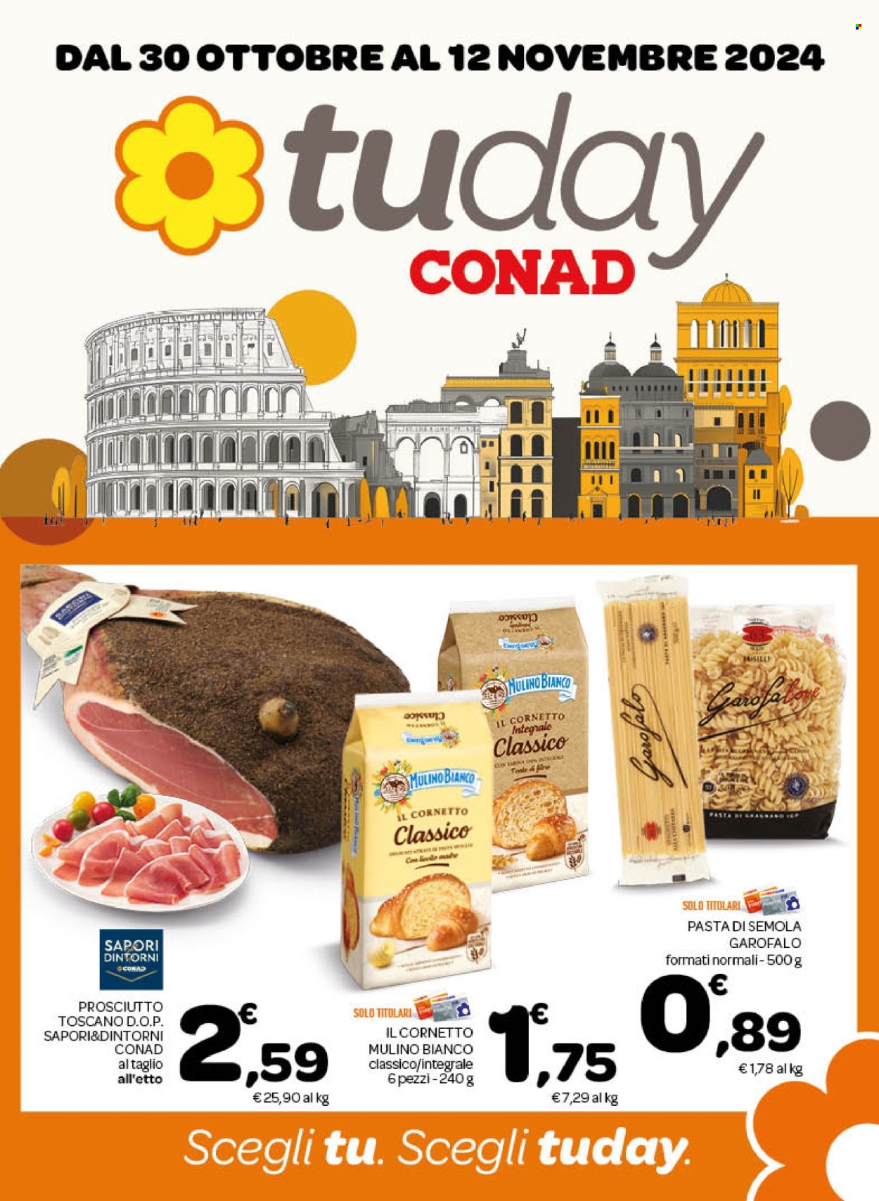 Leták TuDay Conad - 30.10.2024 - 12.11.2024. Strana 1