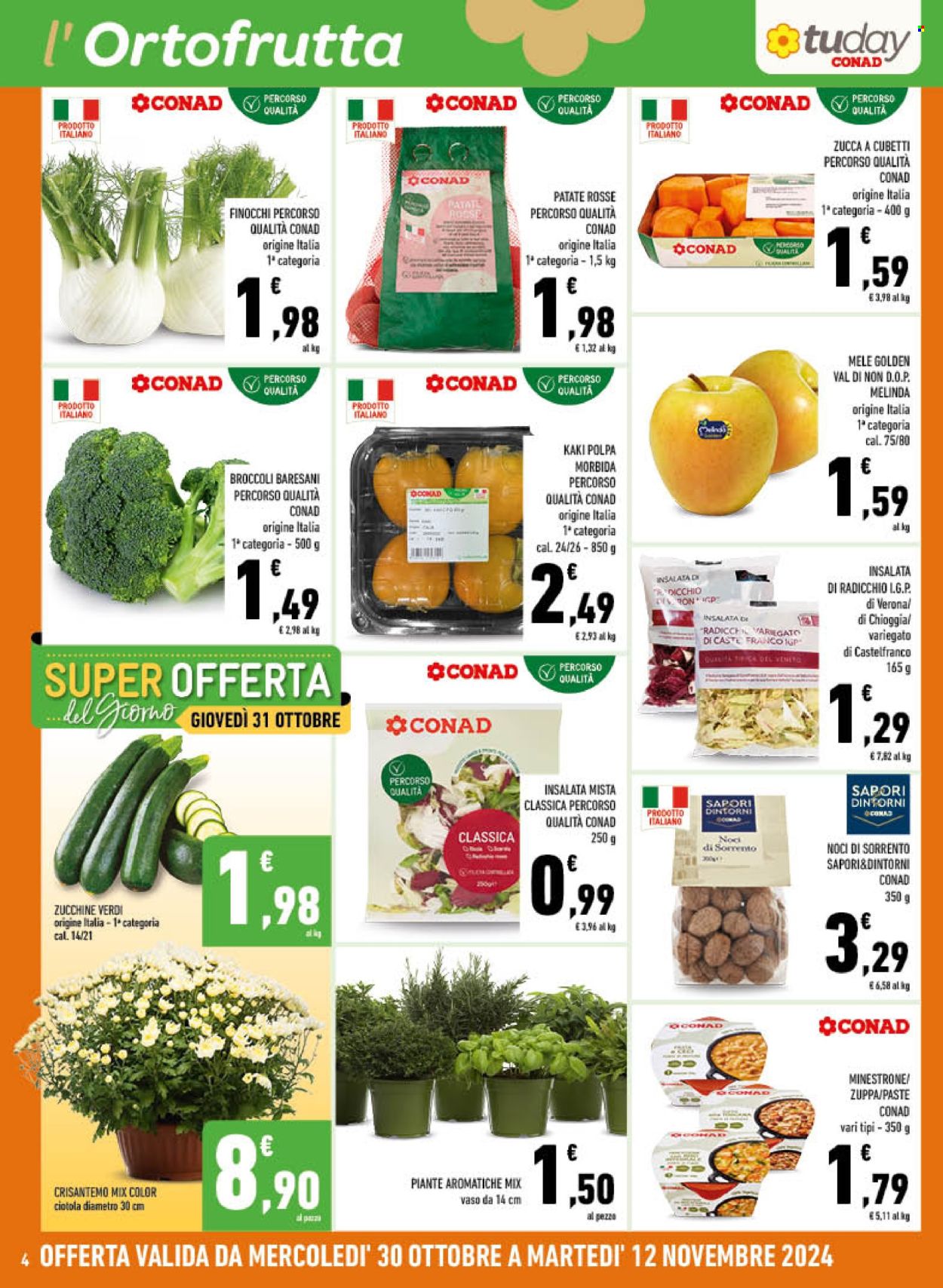 Leták TuDay Conad - 30.10.2024 - 12.11.2024. Strana 4