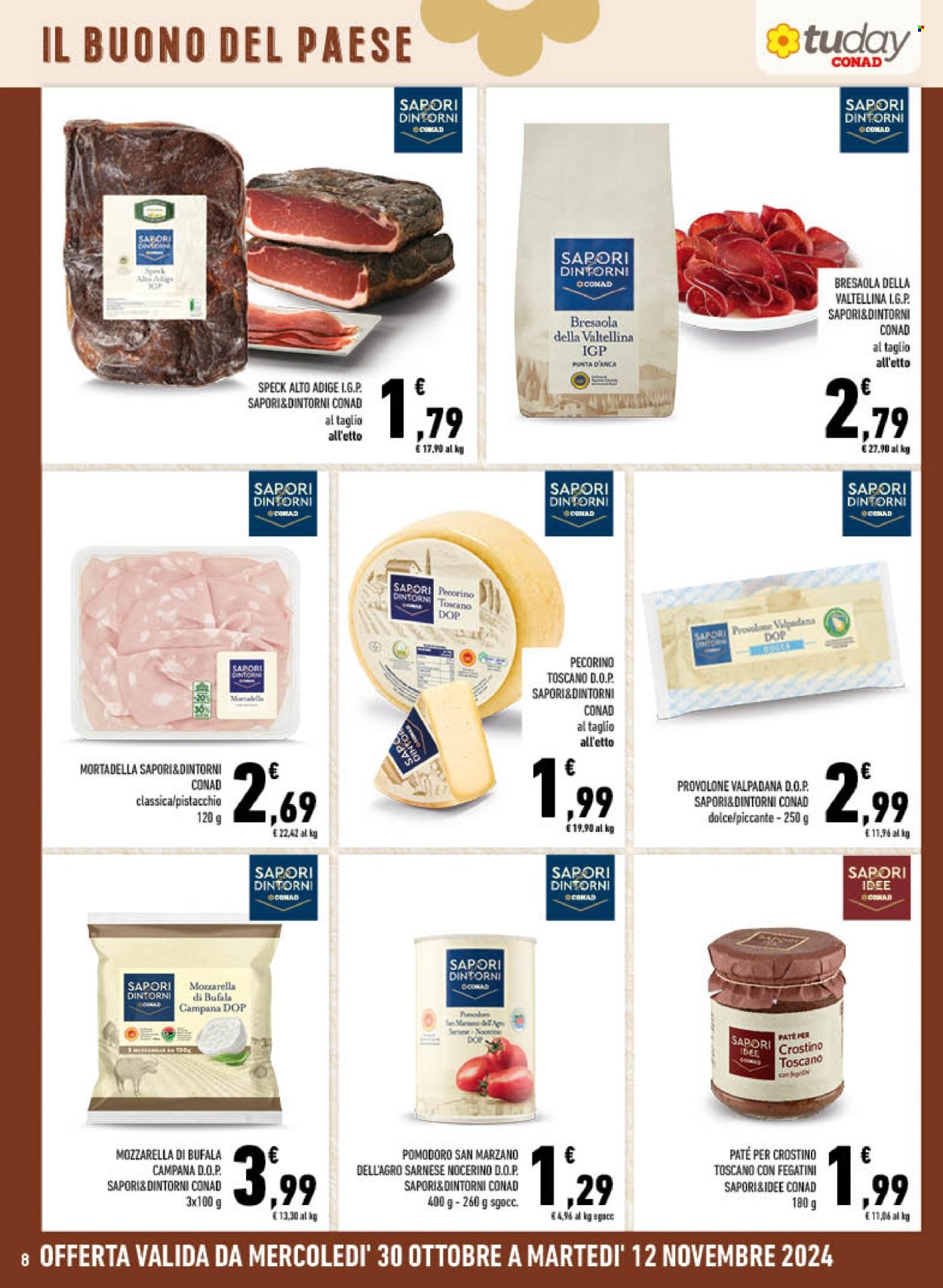 Leták TuDay Conad - 30.10.2024 - 12.11.2024. Strana 8