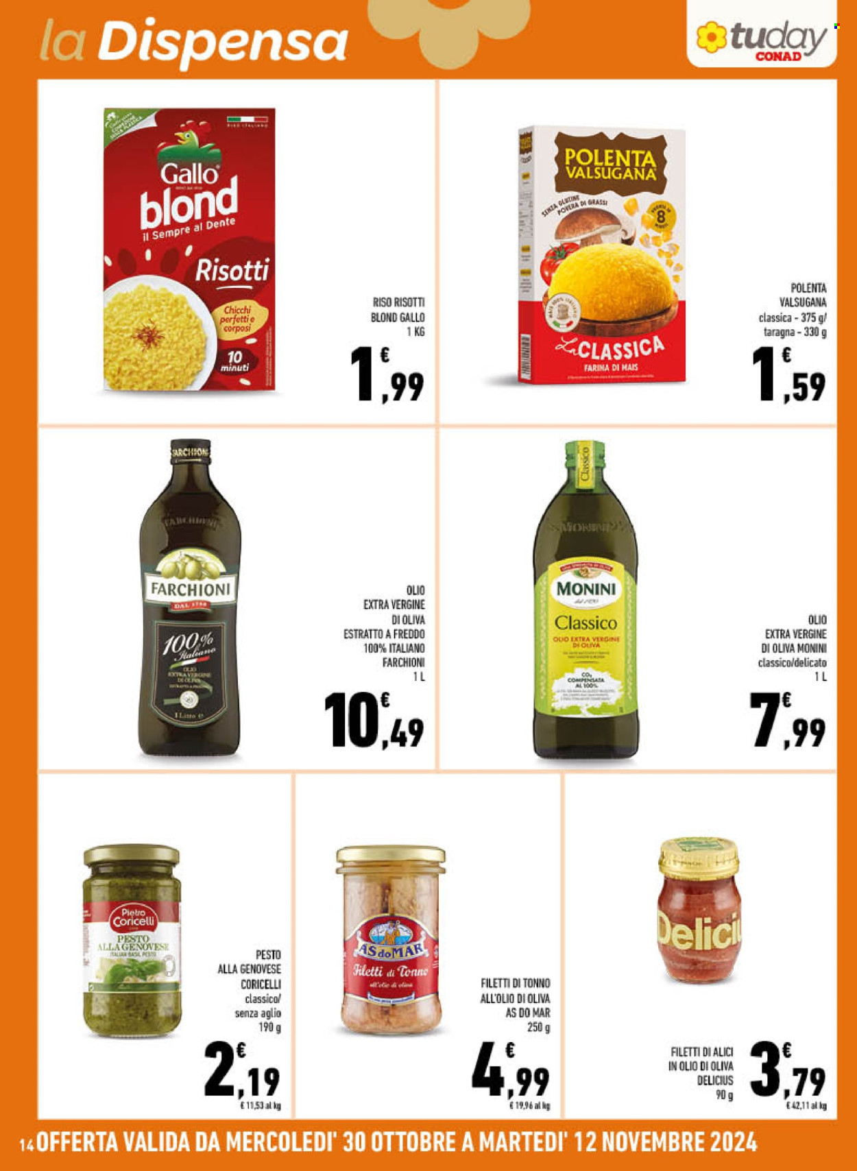 Leták TuDay Conad - 30.10.2024 - 12.11.2024. Strana 14
