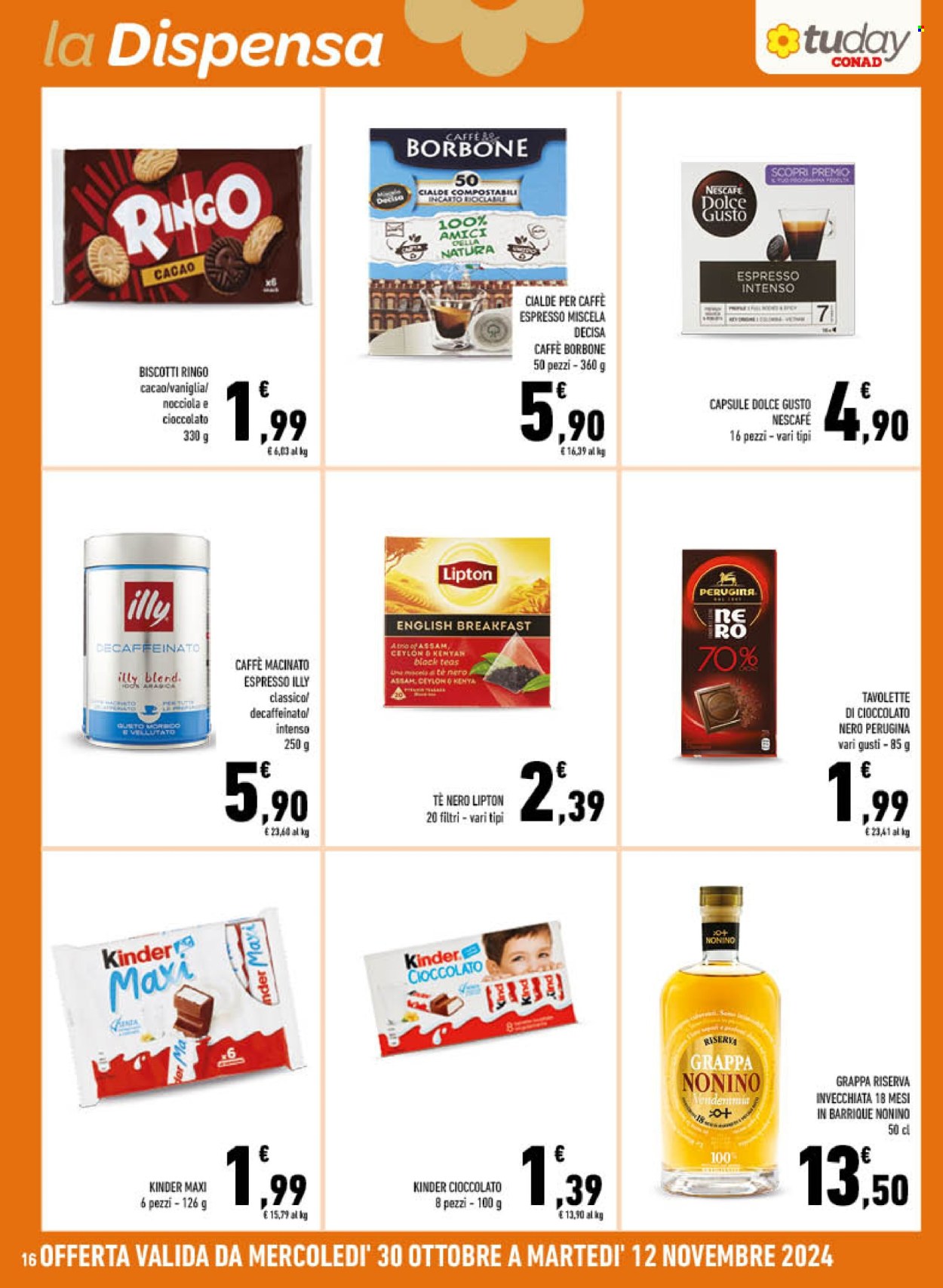 Volantino TuDay Conad - 30/10/2024 - 12/11/2024. Pagina 16
