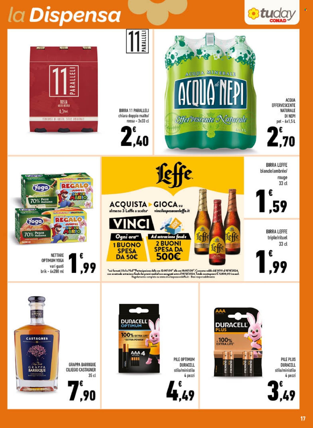 Leták TuDay Conad - 30.10.2024 - 12.11.2024. Strana 17