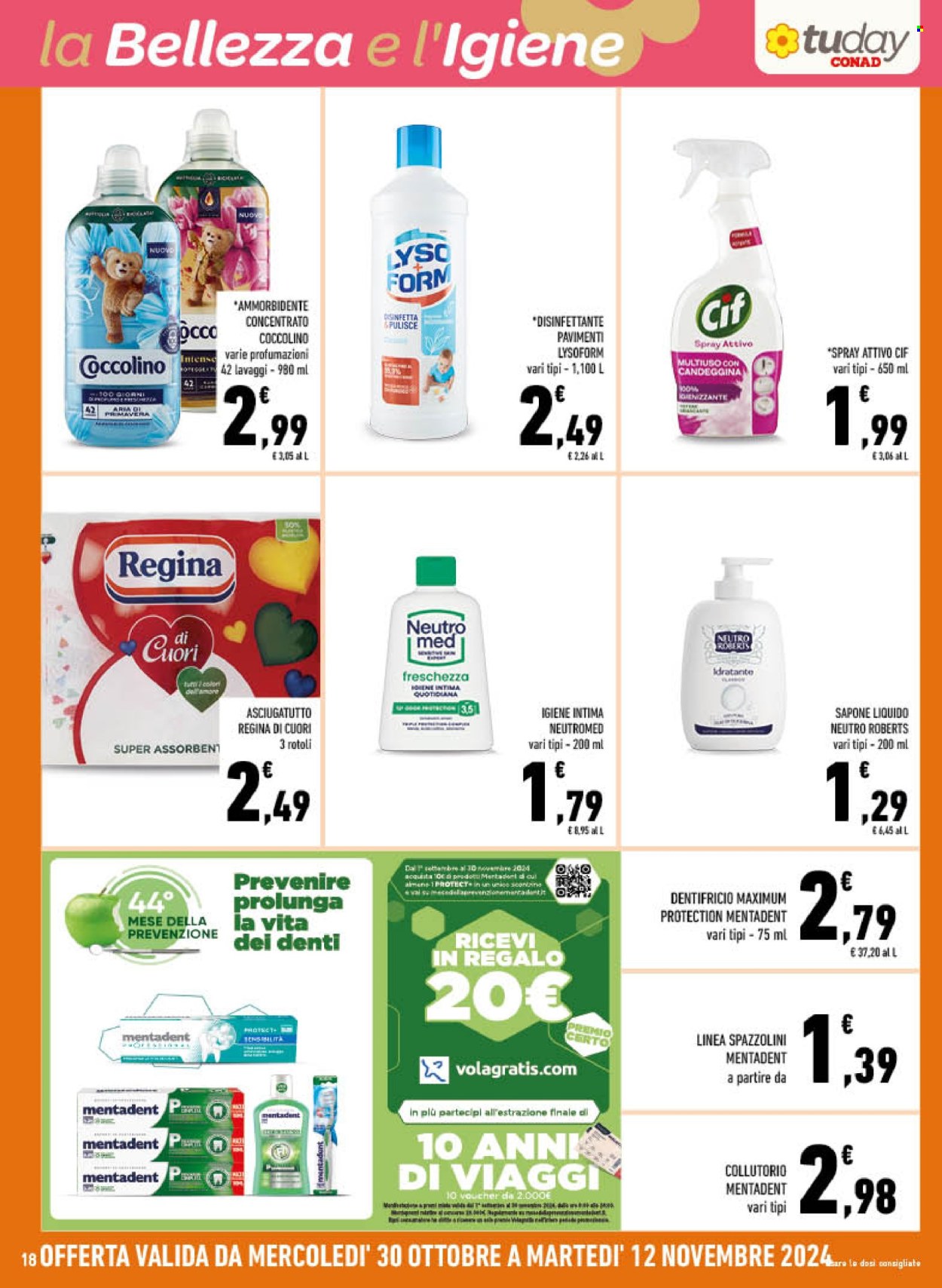 Volantino TuDay Conad - 30/10/2024 - 12/11/2024. Pagina 18