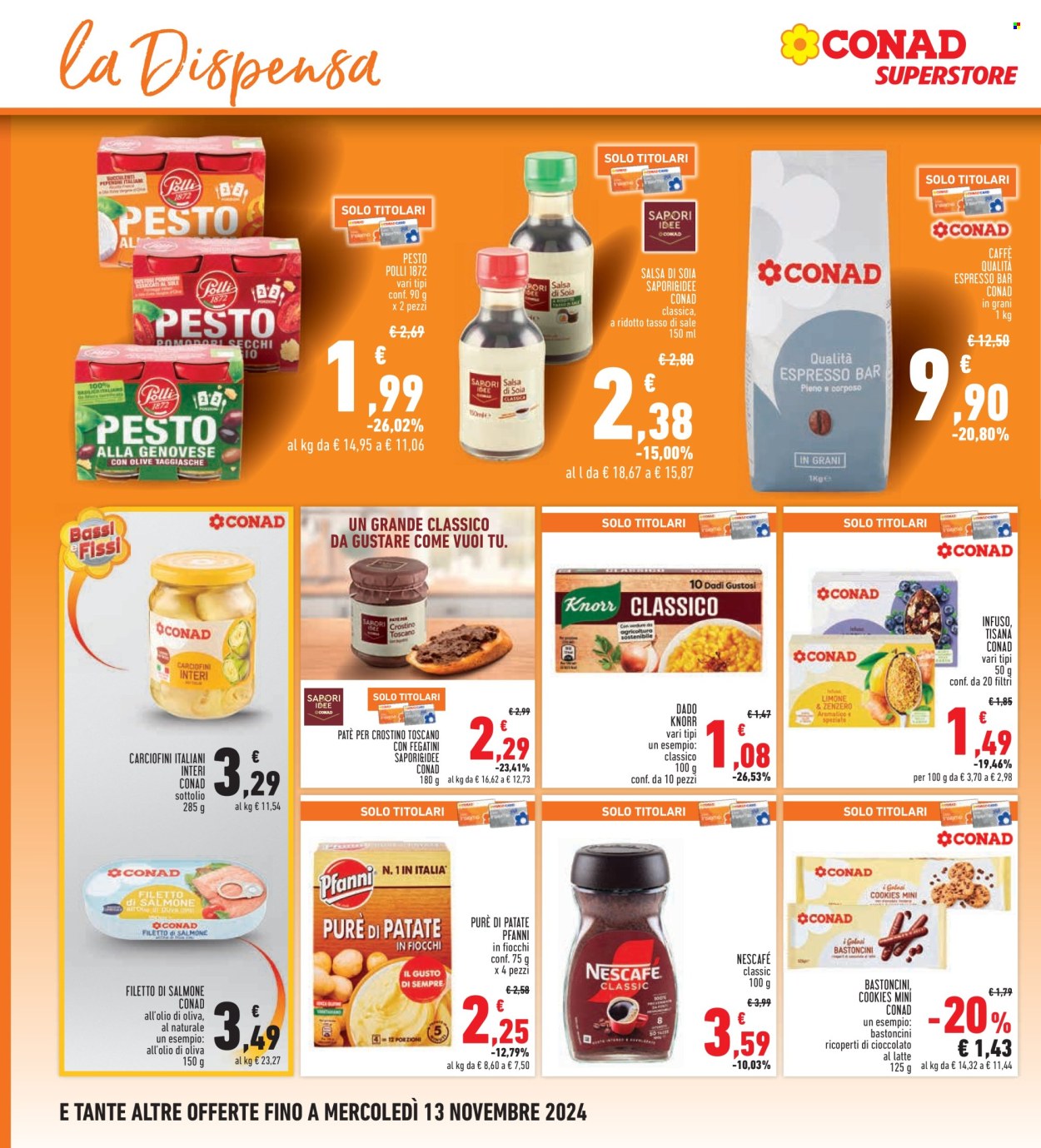Volantino Conad Superstore - 31/10/2024 - 9/11/2024. Pagina 18