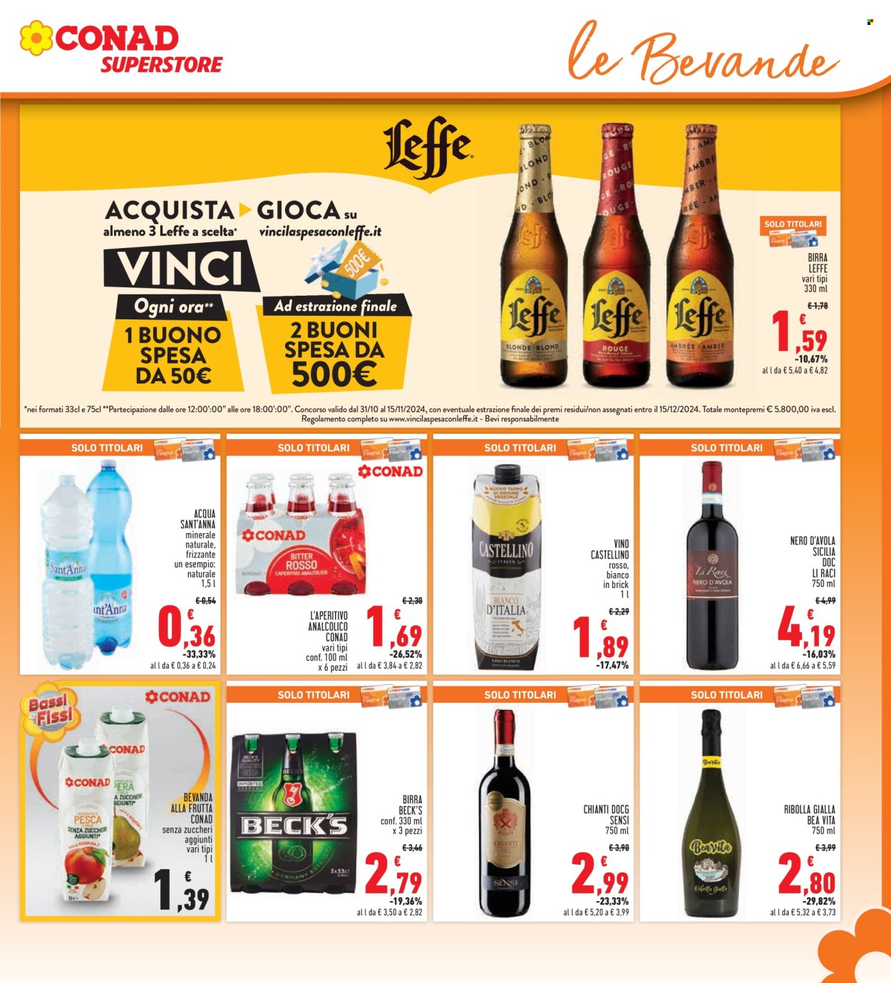 Volantino Conad Superstore - 31/10/2024 - 9/11/2024. Pagina 23