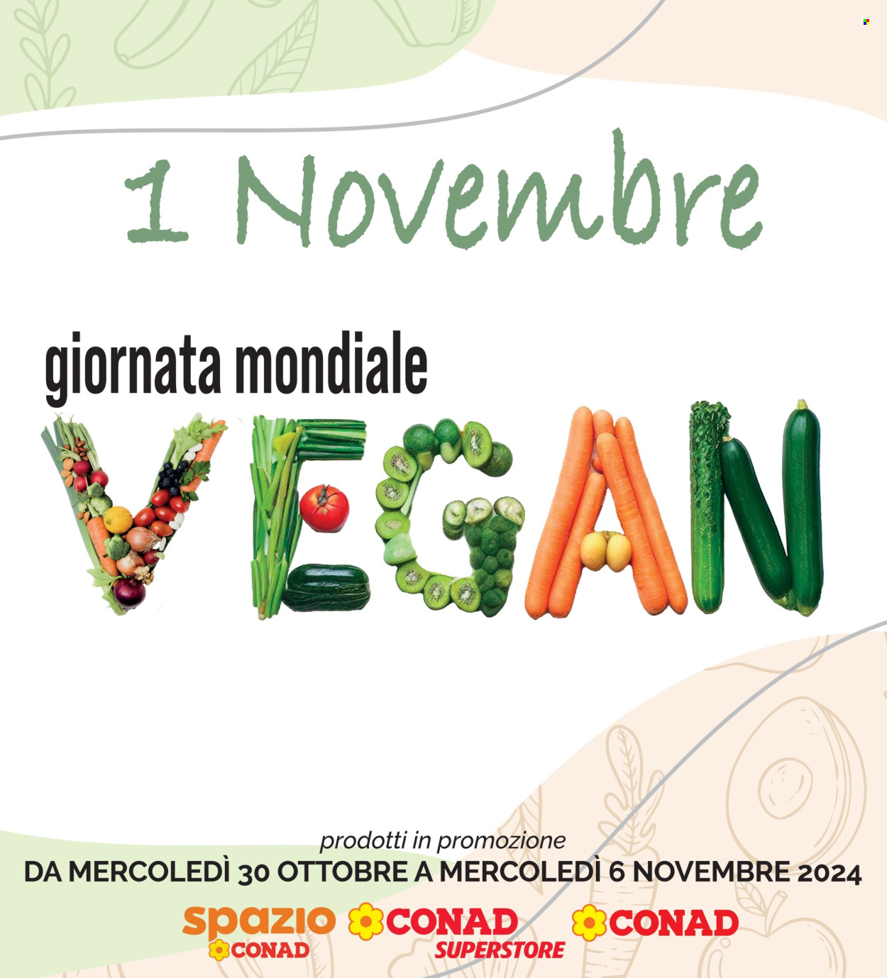 Leták Conad - 30.10.2024 - 6.11.2024. Strana 1