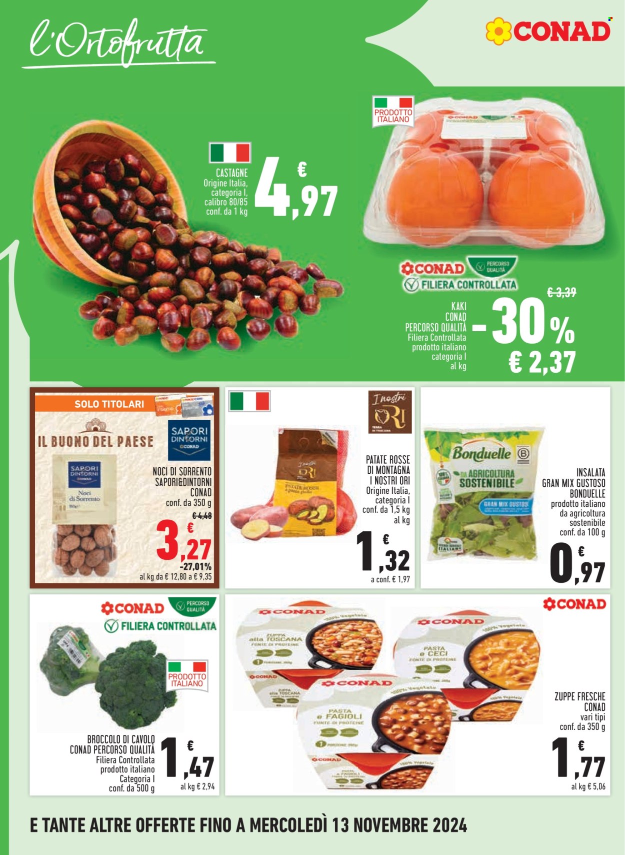 Leták Margherita Conad - 31.10.2024 - 9.11.2024. Strana 6