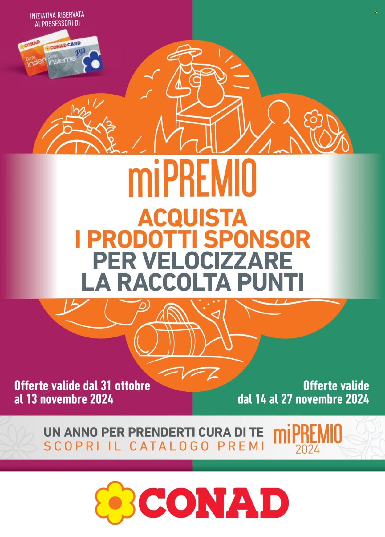 Leták Conad - 31.10.2024 - 27.11.2024. Strana 1