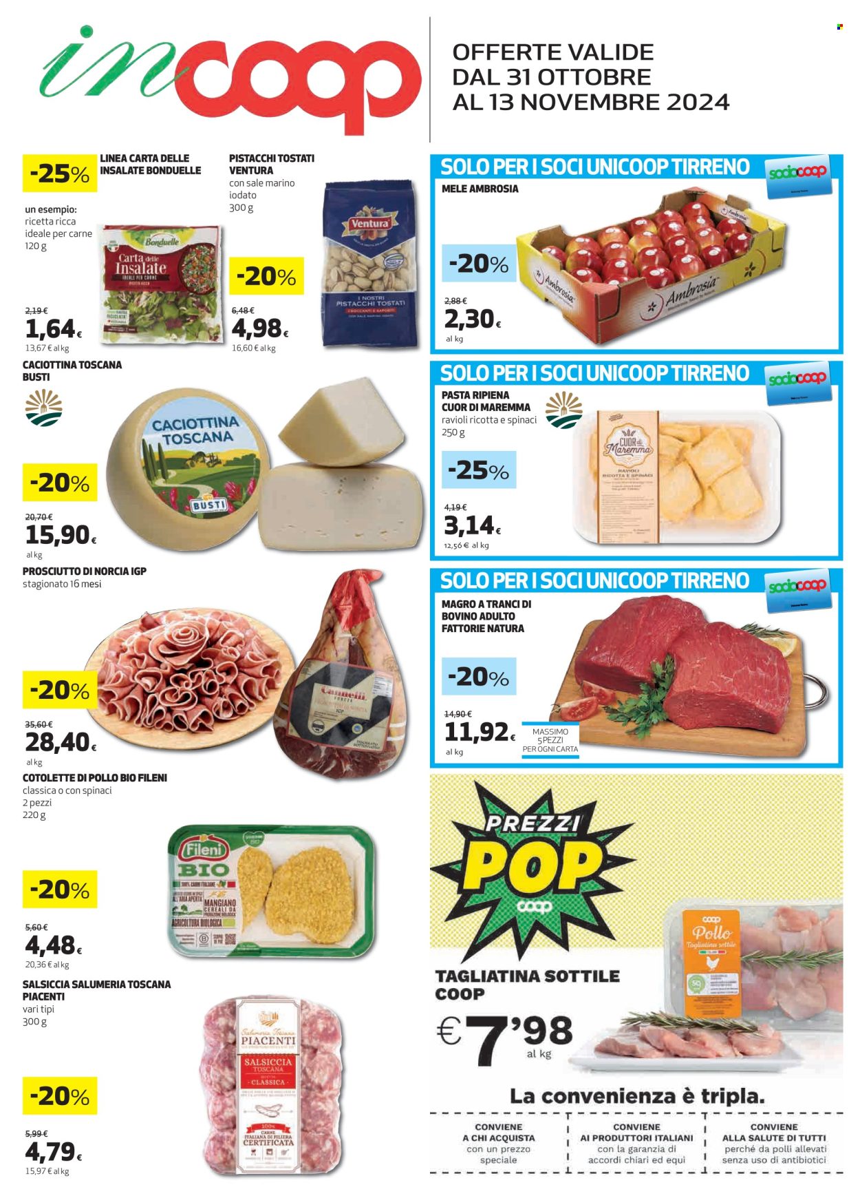 Volantino Coop - 31/10/2024 - 13/11/2024. Pagina 1