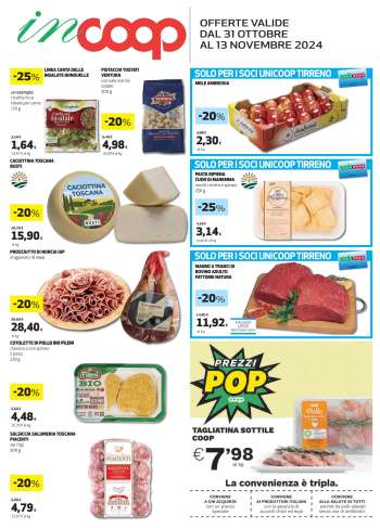 Volantino Coop - 31/10/2024 - 13/11/2024.