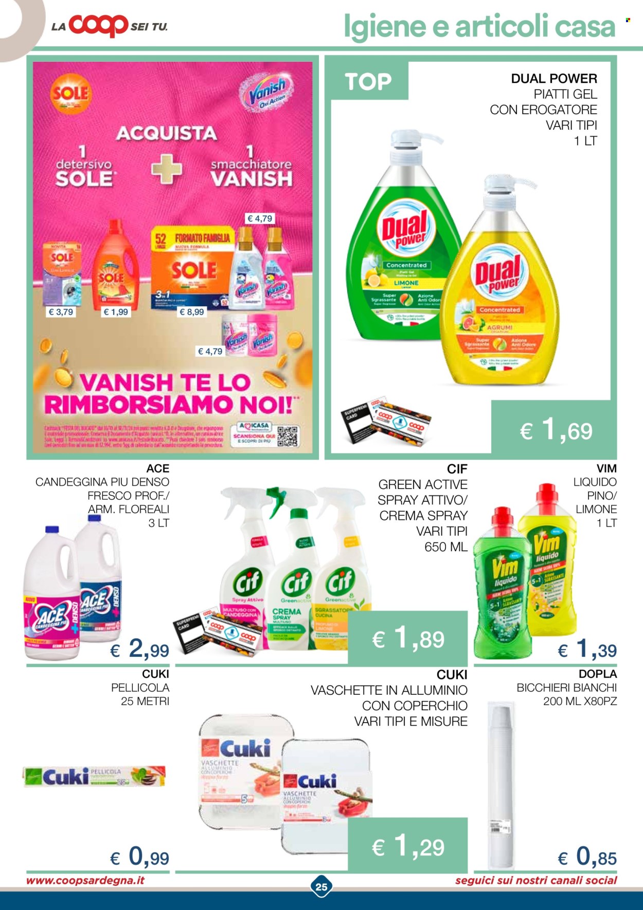 Leták Coop - 30.10.2024 - 9.11.2024. Strana 25