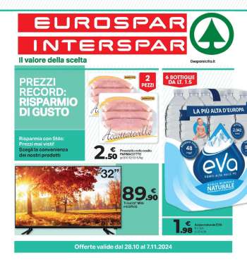 Volantino Interspar - 28/10/2024 - 7/11/2024.