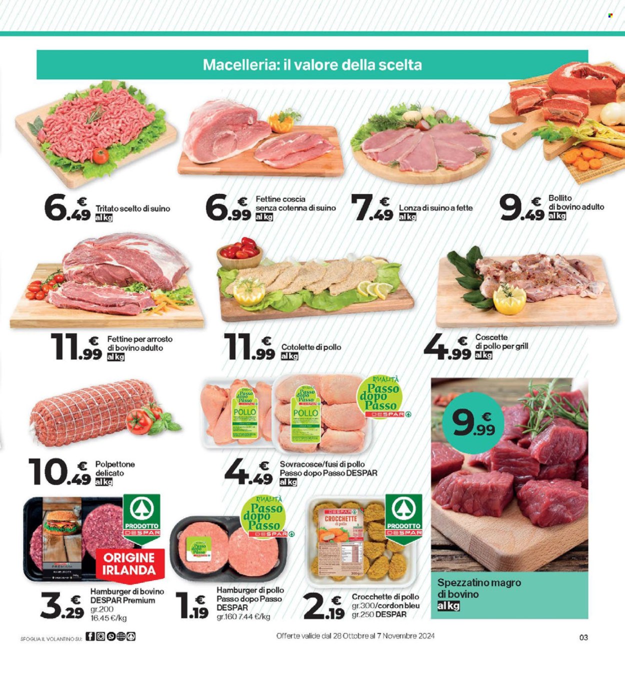 Leták Interspar - 28.10.2024 - 7.11.2024. Strana 3