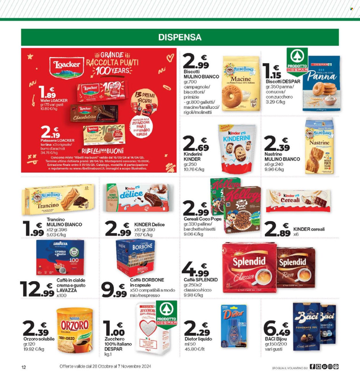 Volantino Interspar - 28/10/2024 - 7/11/2024. Pagina 12