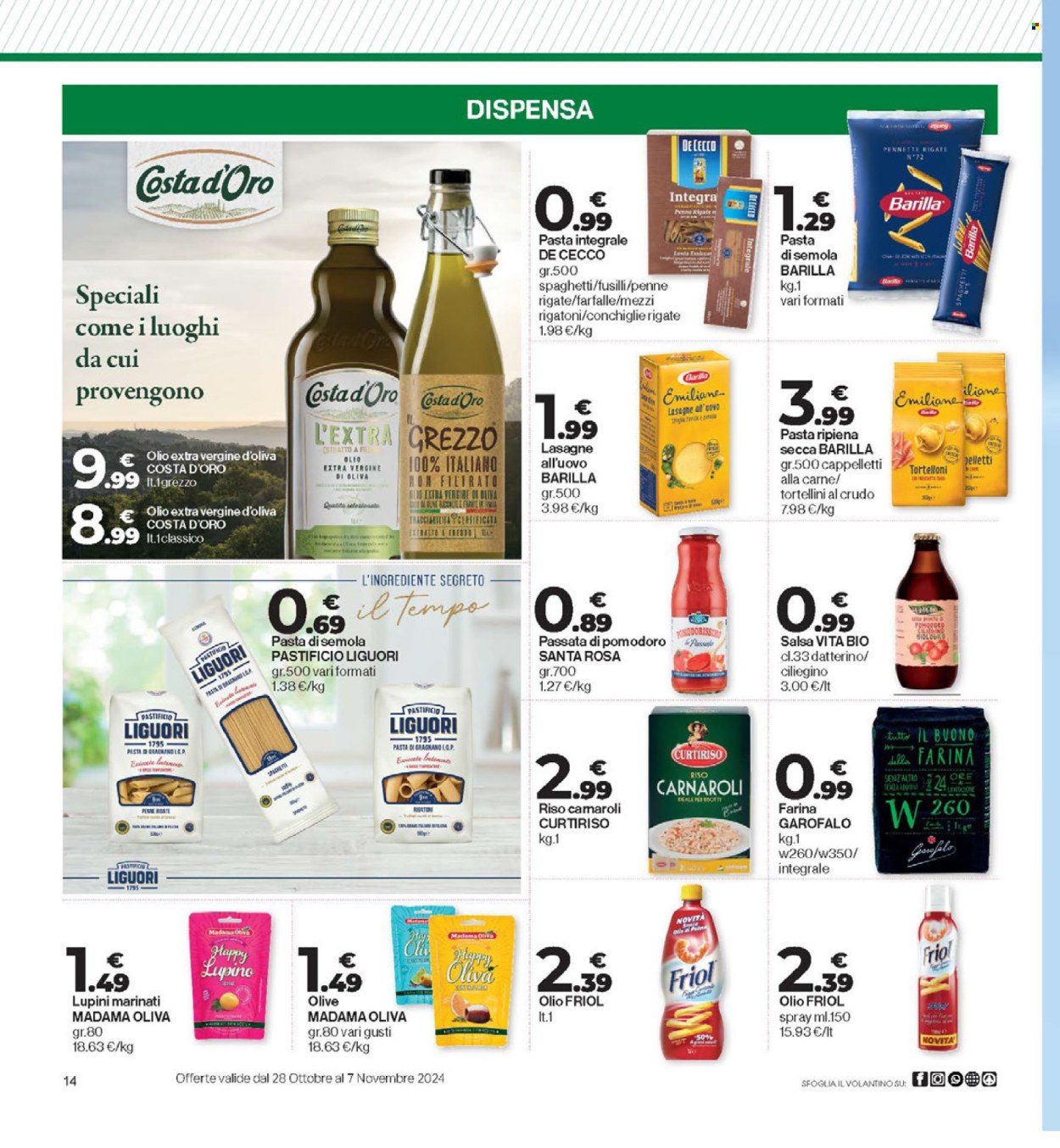 Leták Eurospar - 28.10.2024 - 7.11.2024. Strana 14