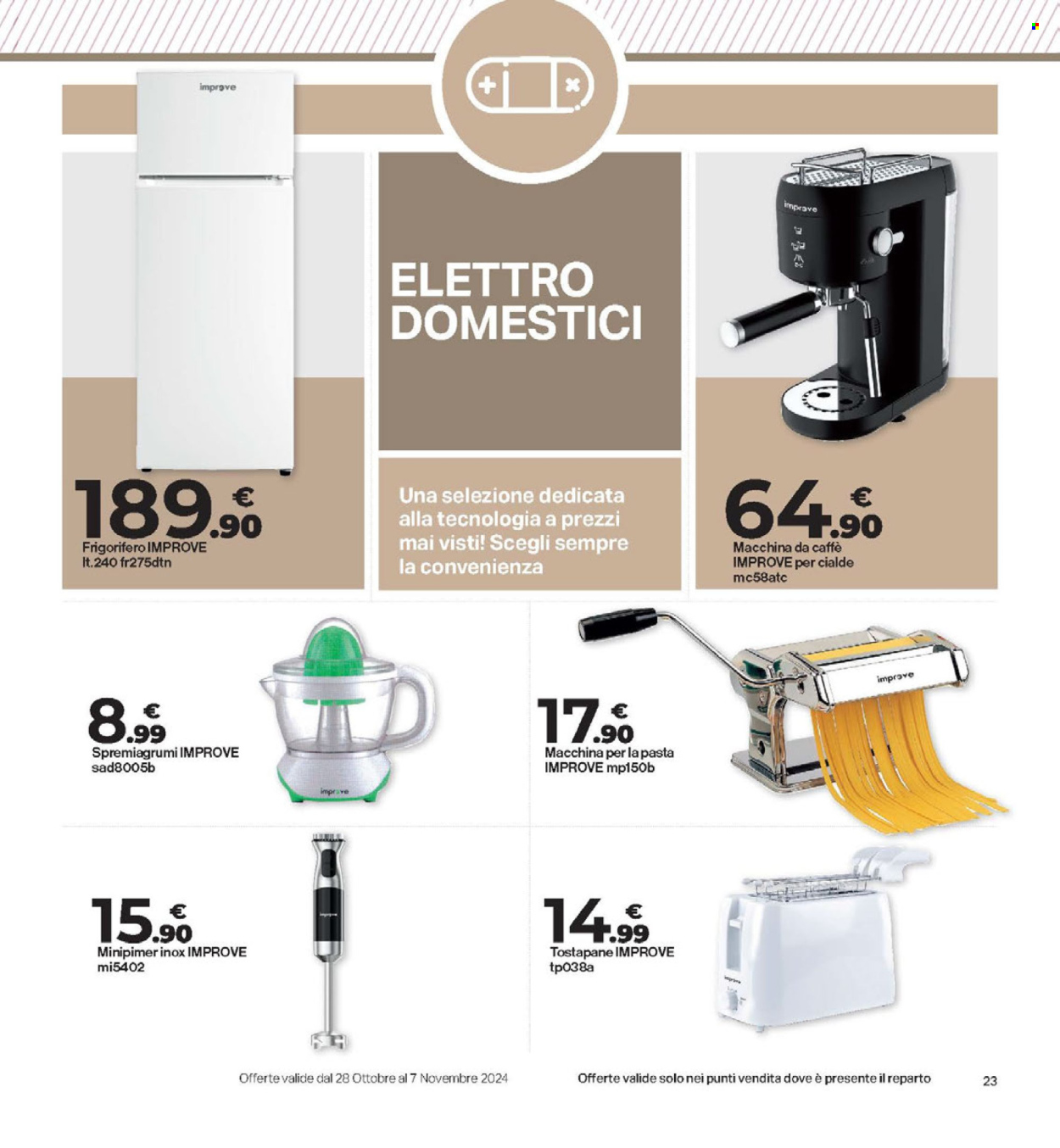 Volantino Eurospar - 28/10/2024 - 7/11/2024. Pagina 23