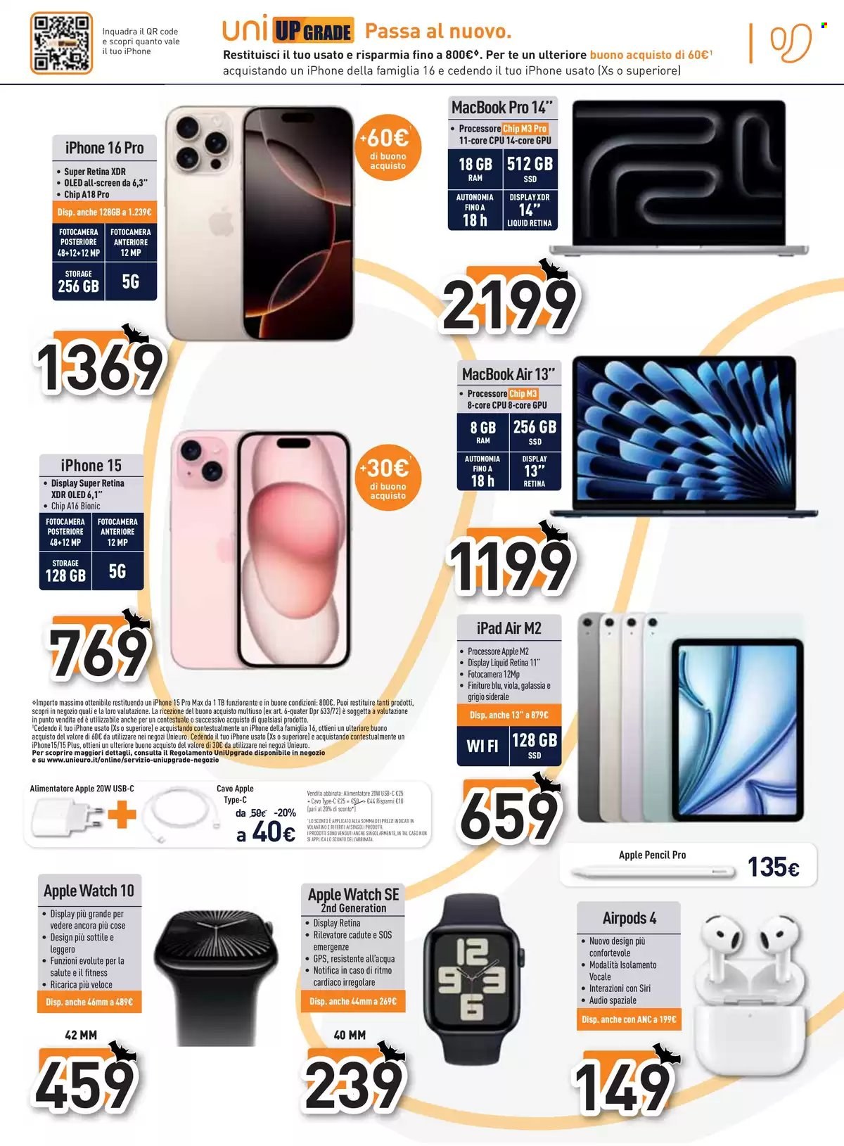 Volantino Unieuro - 28/10/2024 - 5/11/2024. Pagina 11