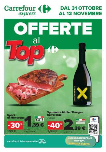 Volantino Carrefour - 31/10/2024 - 12/11/2024.