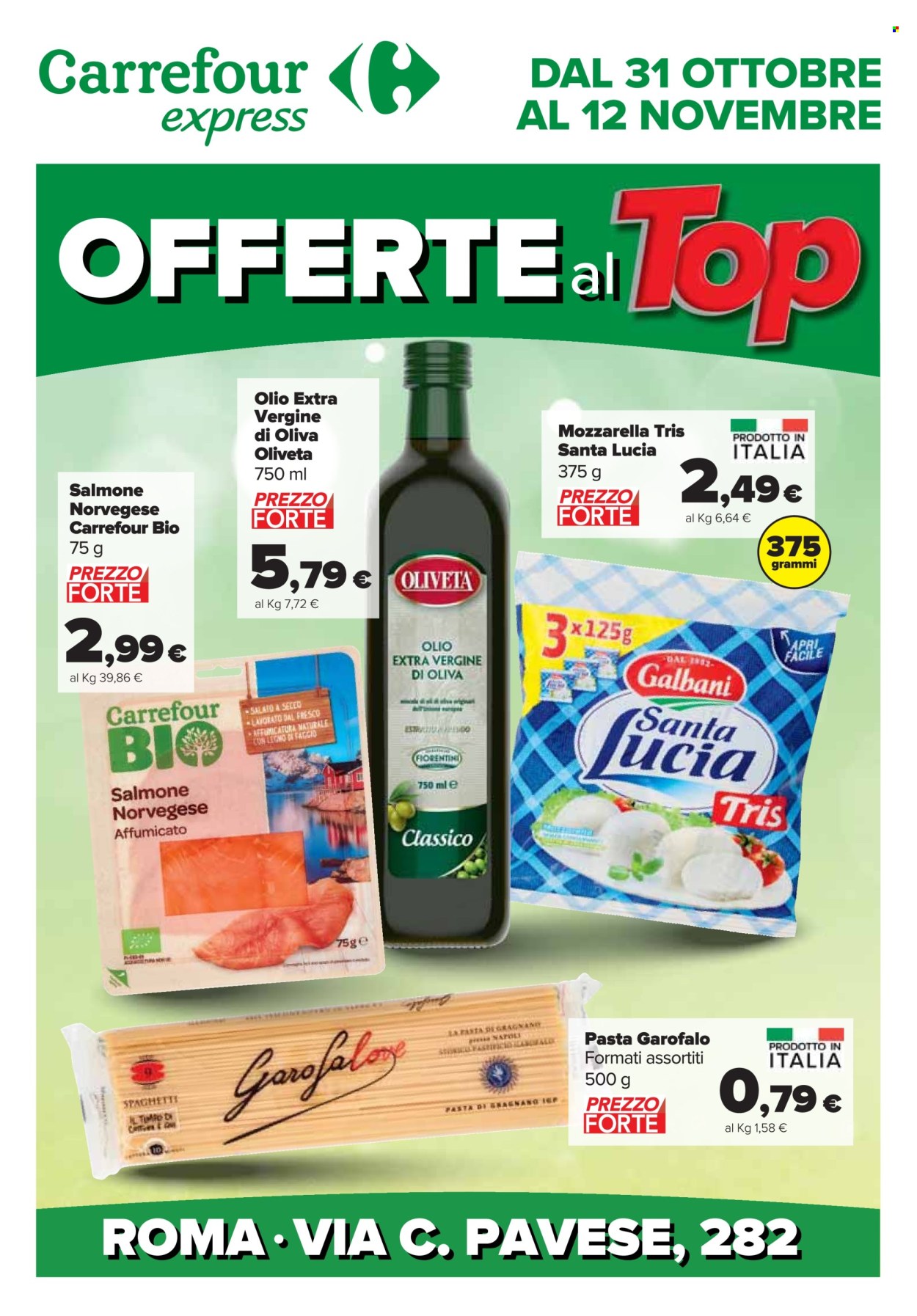 Volantino Carrefour - 31/10/2024 - 12/11/2024. Pagina 1