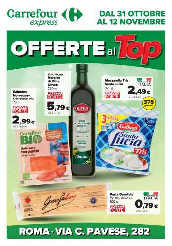 Volantino Carrefour - 31/10/2024 - 12/11/2024.
