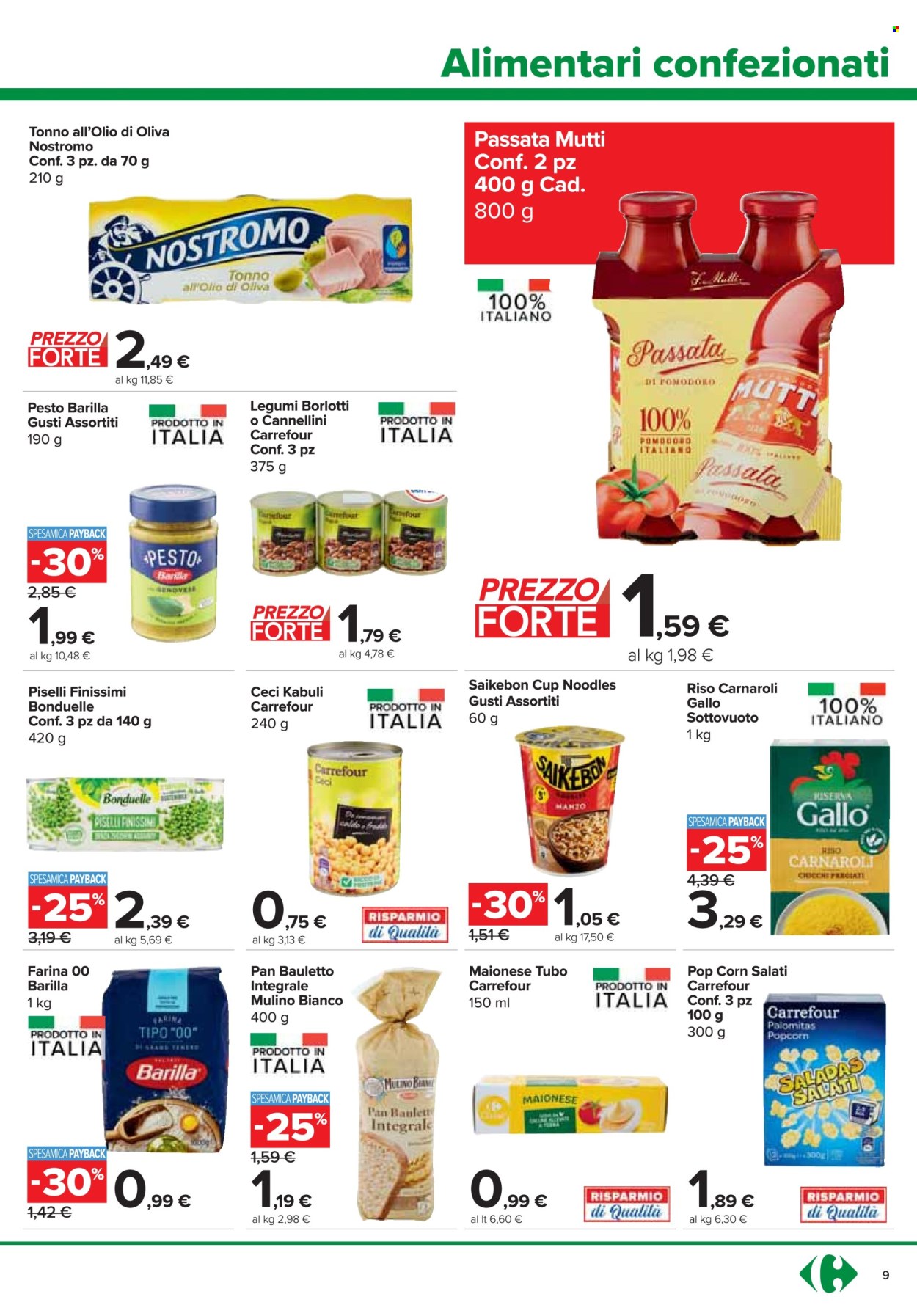 Volantino Carrefour - 31/10/2024 - 12/11/2024. Pagina 9