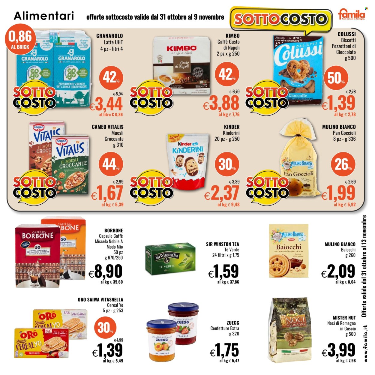 Volantino Famila - 31/10/2024 - 13/11/2024. Pagina 5