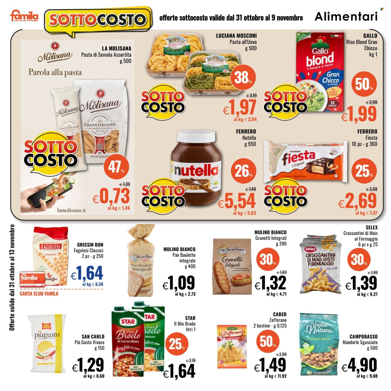 Volantino Famila - 31/10/2024 - 13/11/2024. Pagina 6