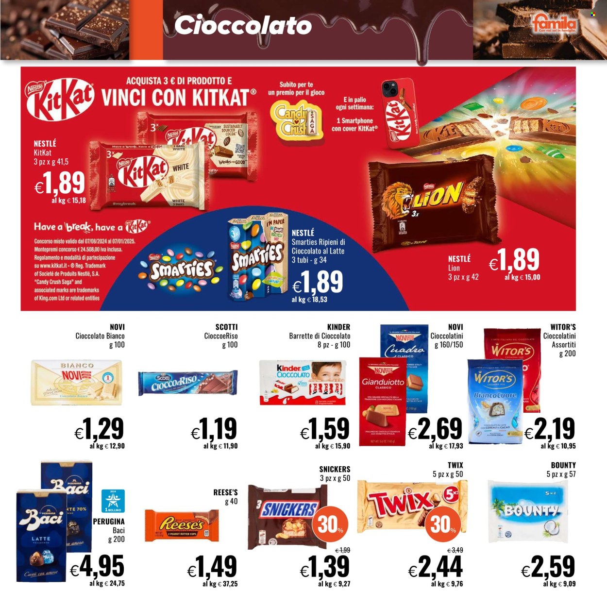 Volantino Famila - 31/10/2024 - 13/11/2024. Pagina 19